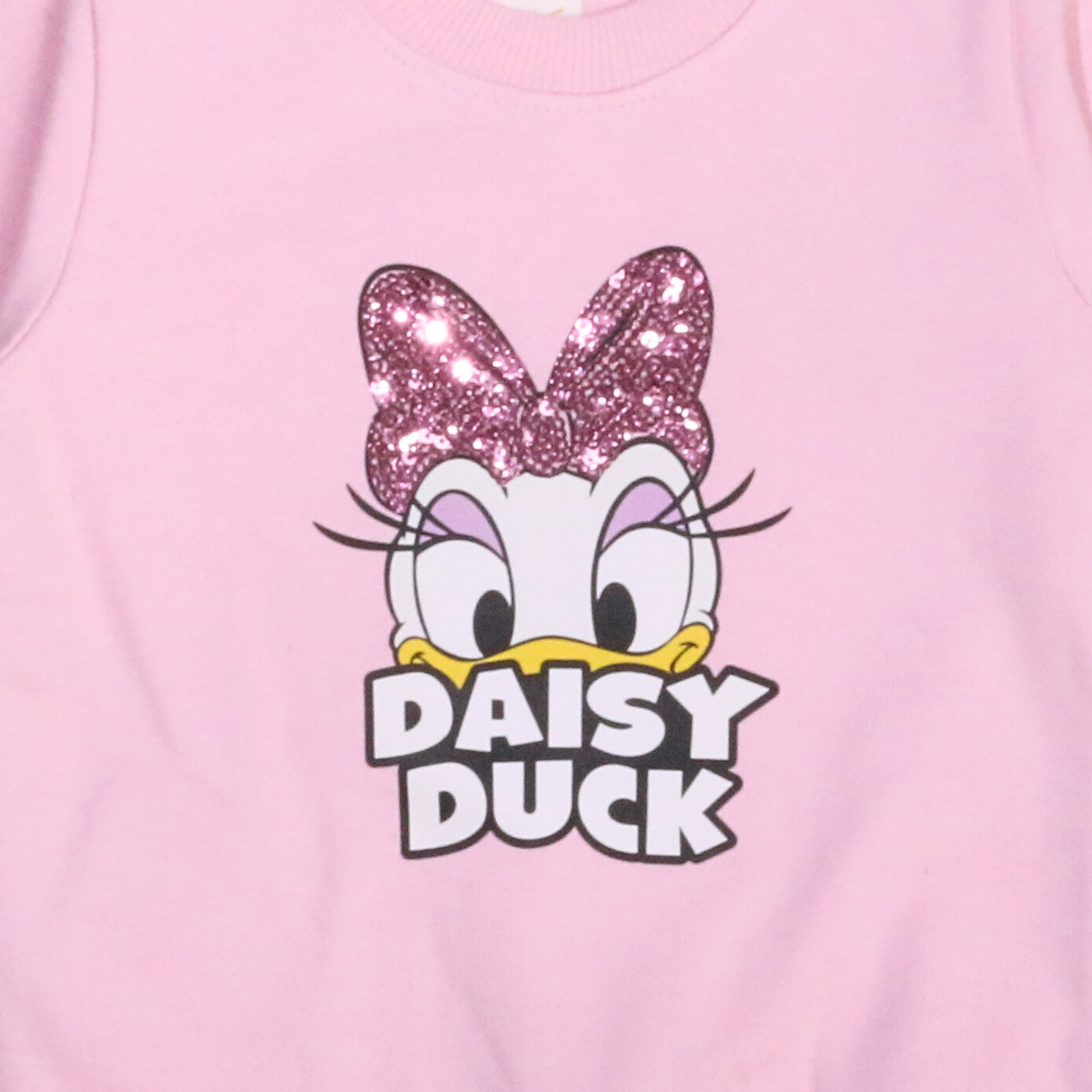 بيجامة كات ماري الوردية بأكمام طويلة (بنات)