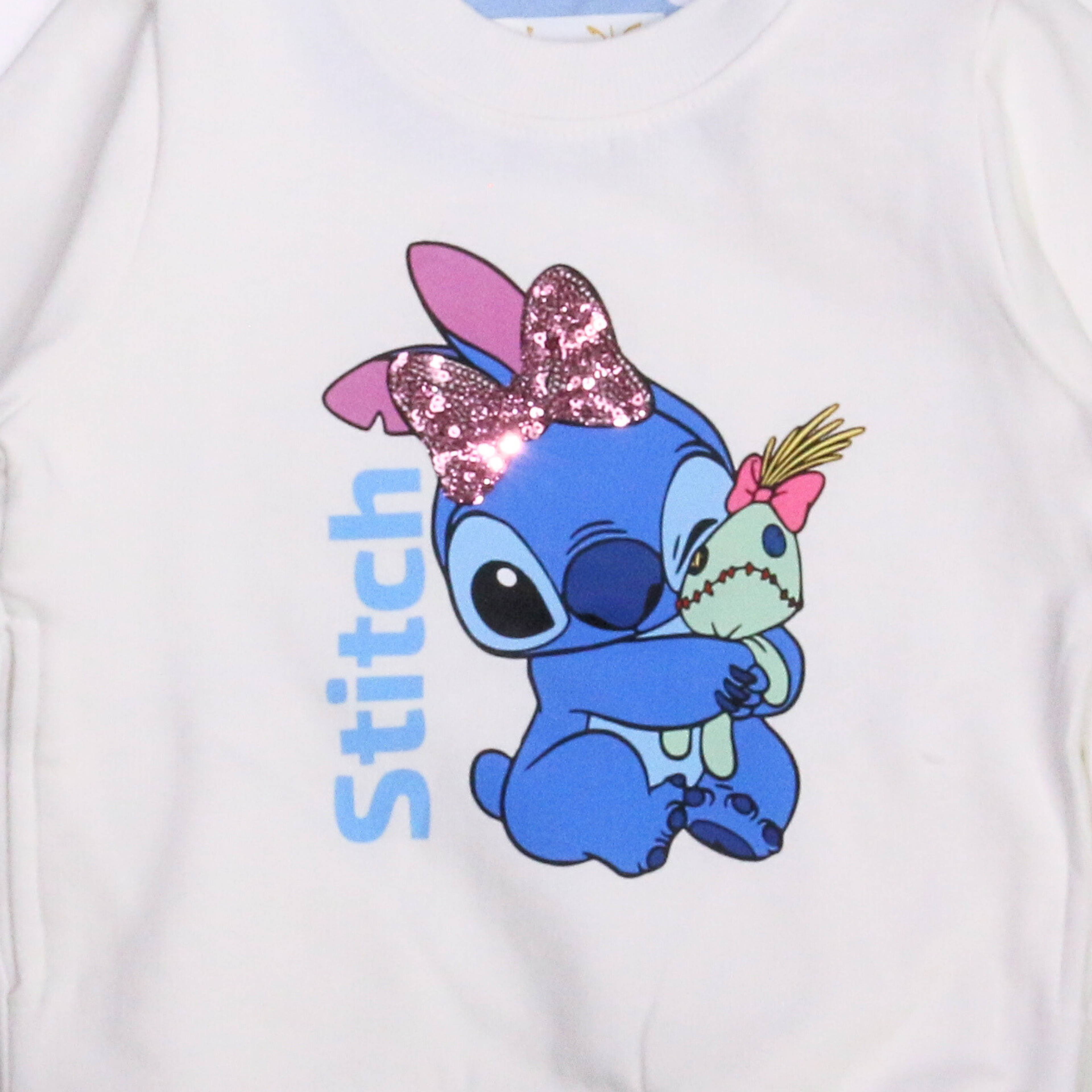 بيجامة كات ماري الوردية بأكمام طويلة (بنات)