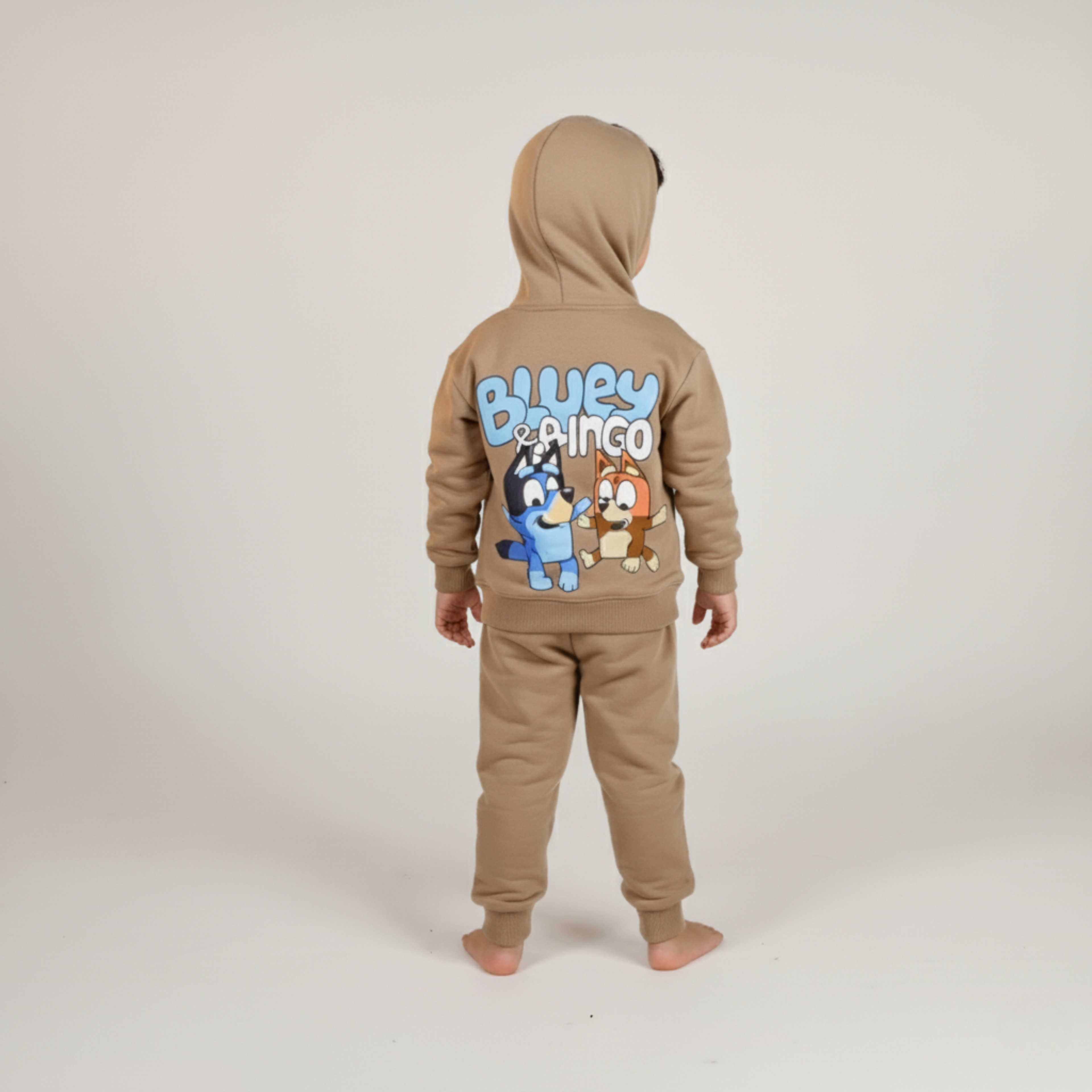 بيجامة كات ماري الوردية بأكمام طويلة (بنات)