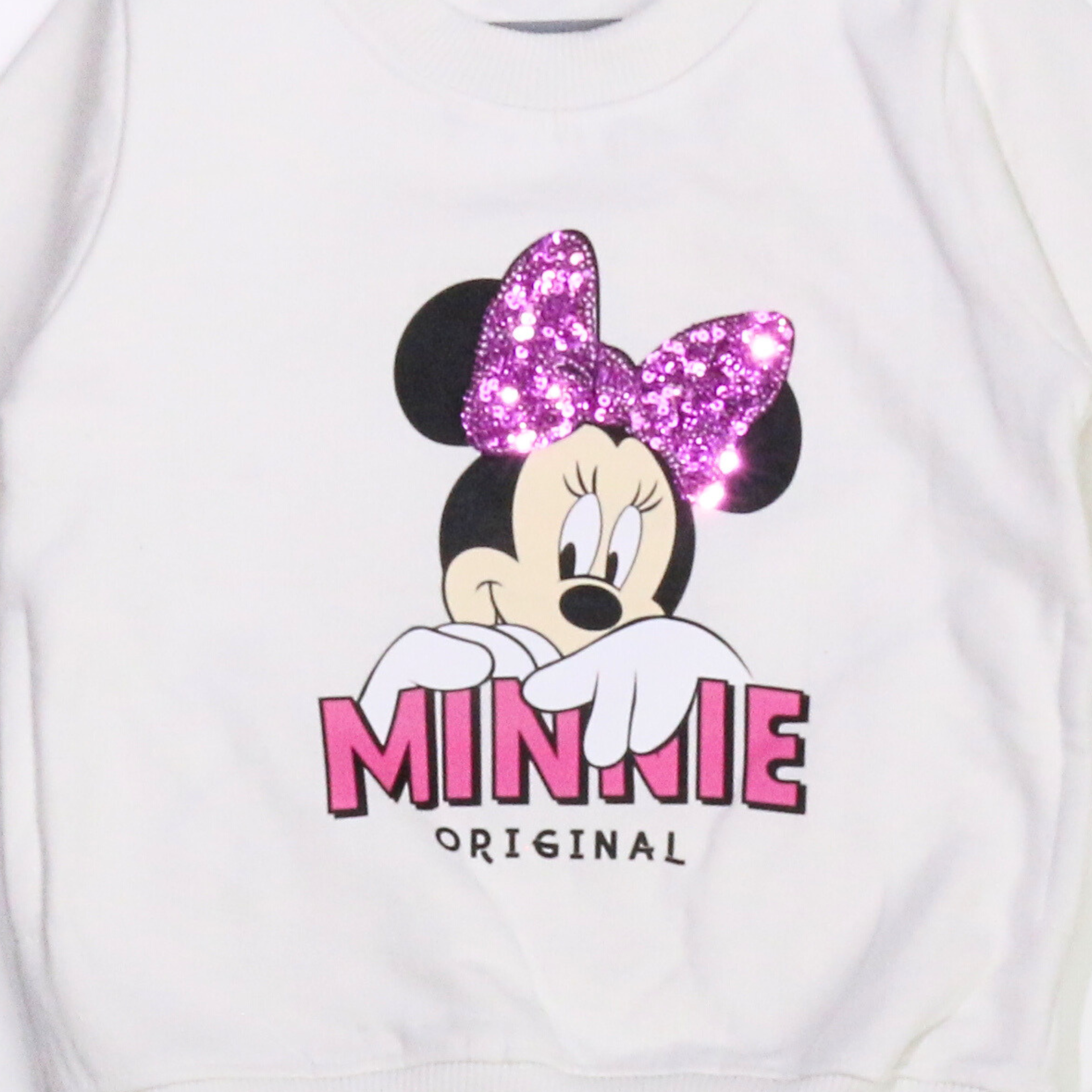 بيجامة كات ماري الوردية بأكمام طويلة (بنات)