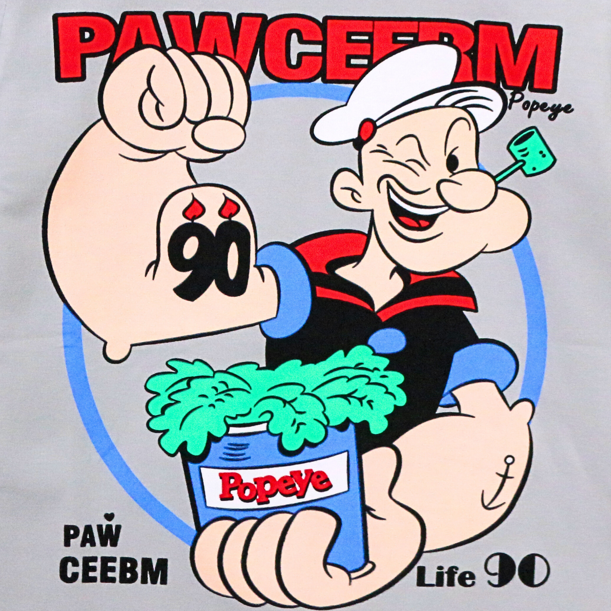 بيجامات بوبايز رمادية بأكمام طويلة (للأولاد)