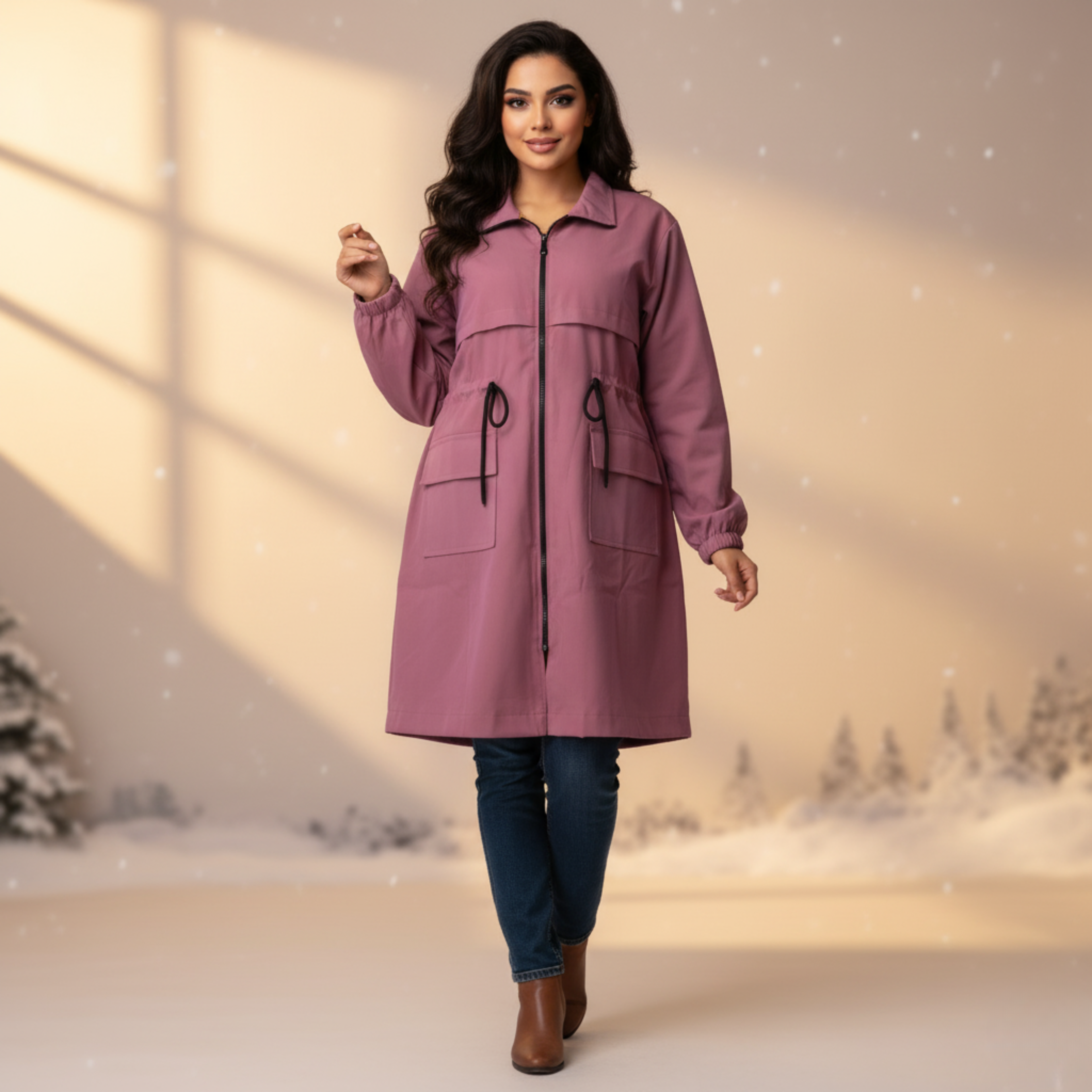 بيجامات قلوب بيضاء نسائية