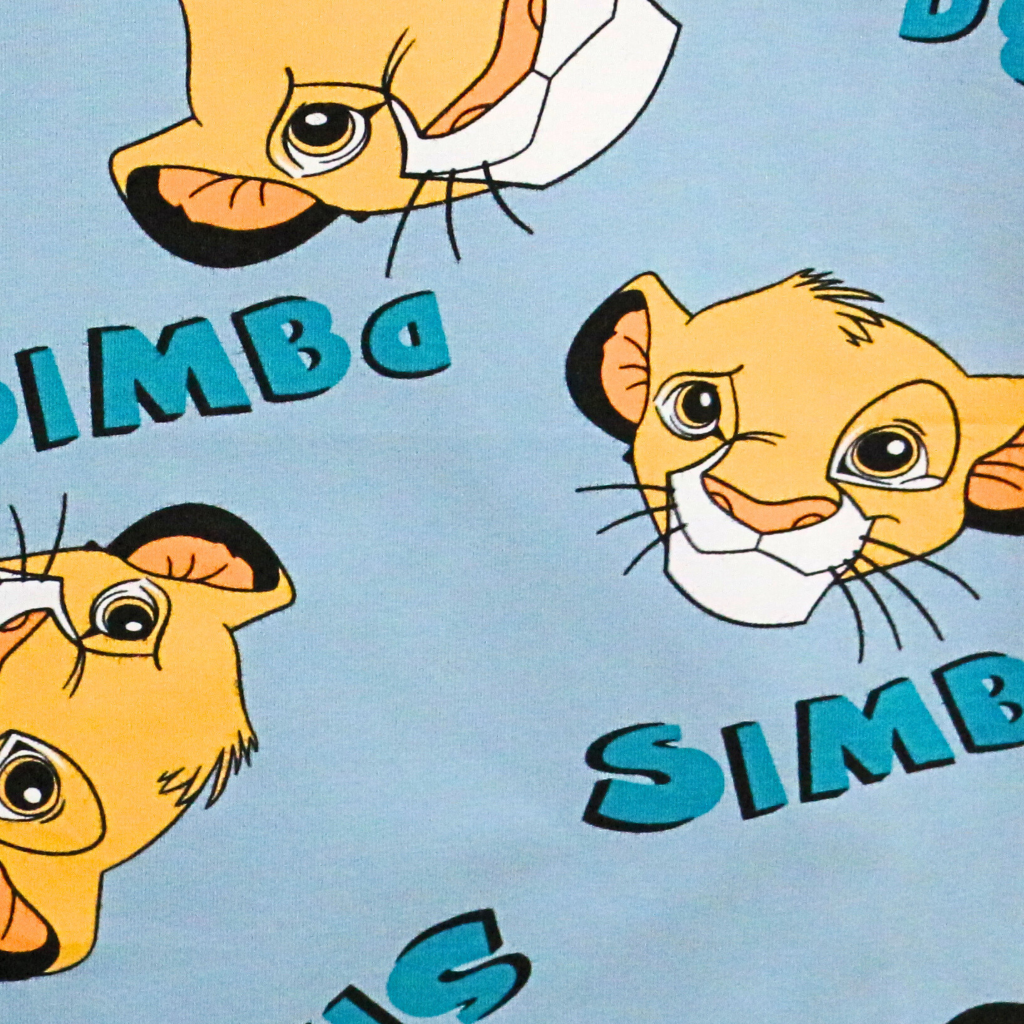 بيجامة سيمبا زرقاء بأكمام طويلة (للأولاد)