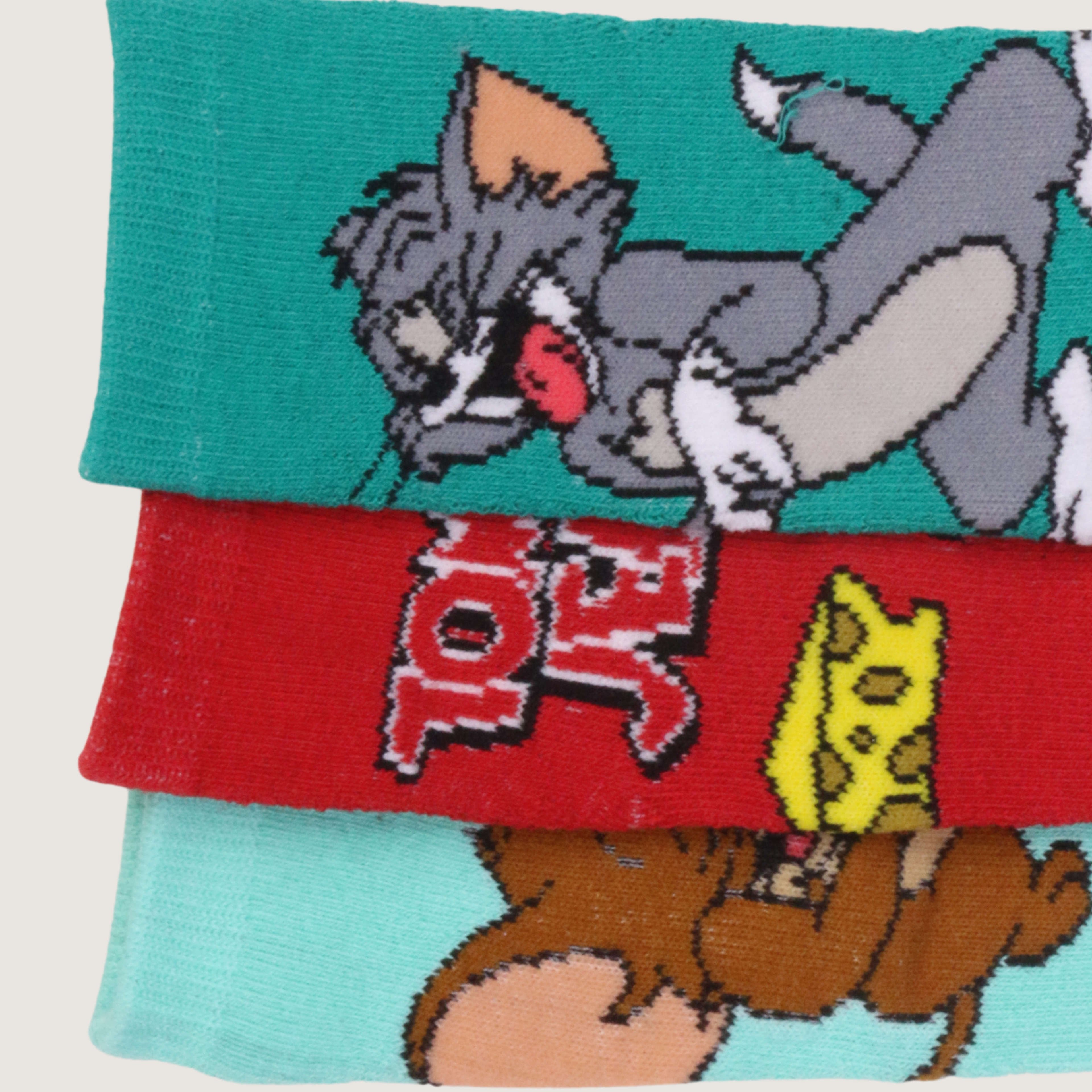 جوارب توم وجيري، عبوة من 3 أزواج