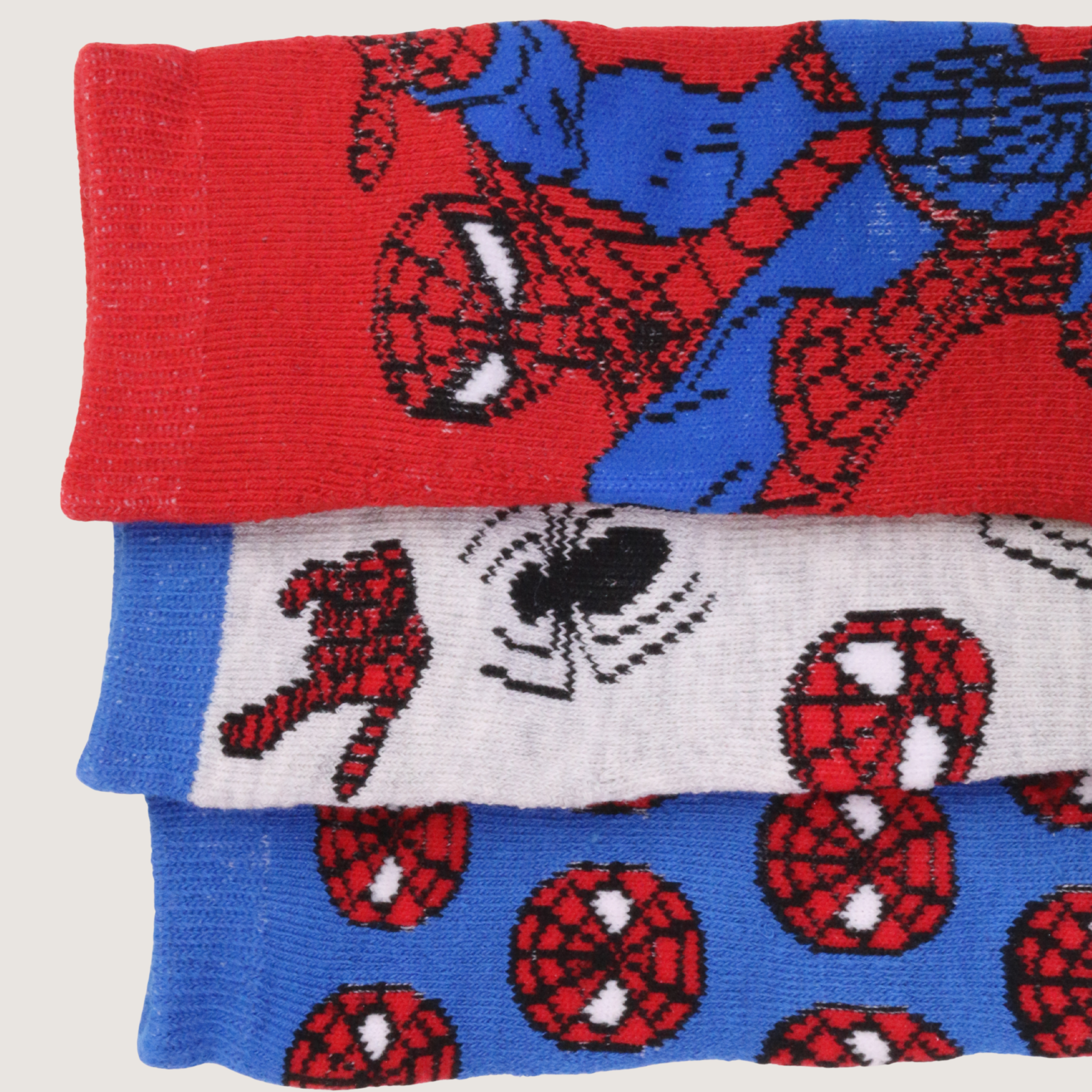 جوارب سبايدرمان زرقاء، عبوة من 3 أزواج