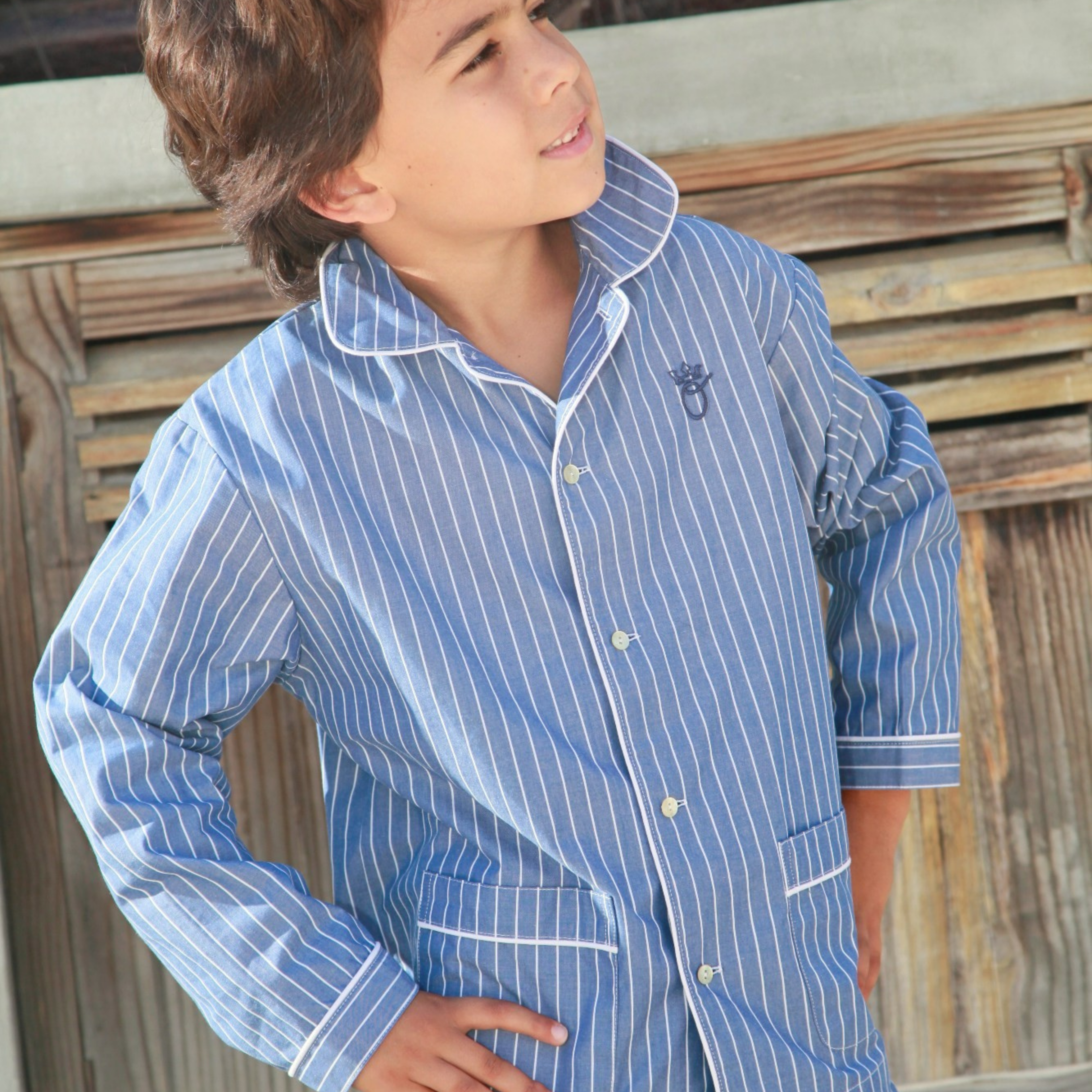 Boys Long-Sleeves Pajamas
