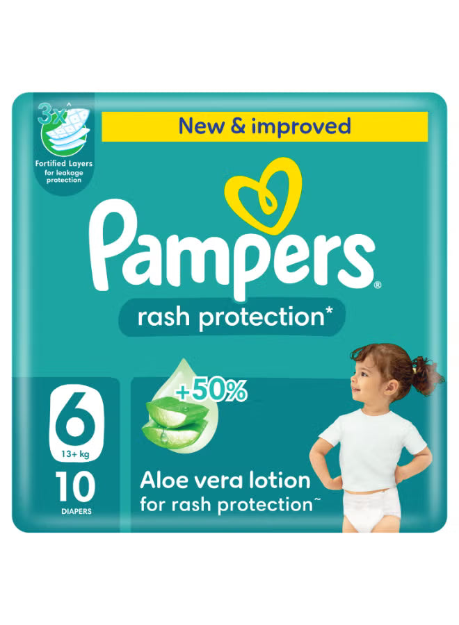 Pamper Diapers - Size 6 (13Kg+), 10Pcs