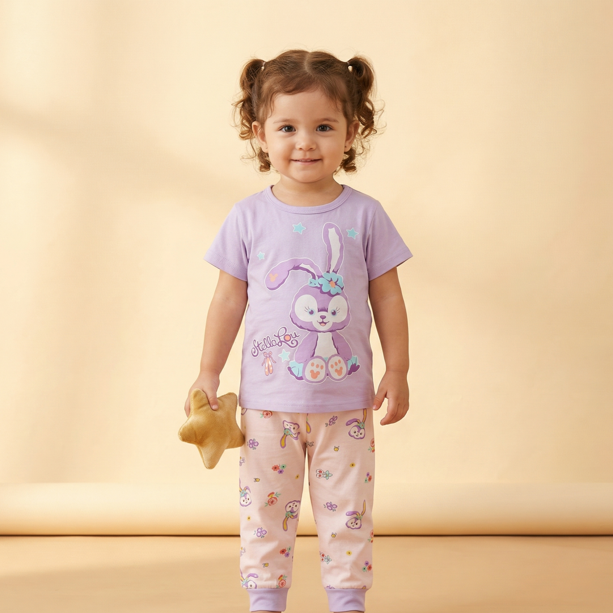 Bunny Stars Kids H\S Pajamas