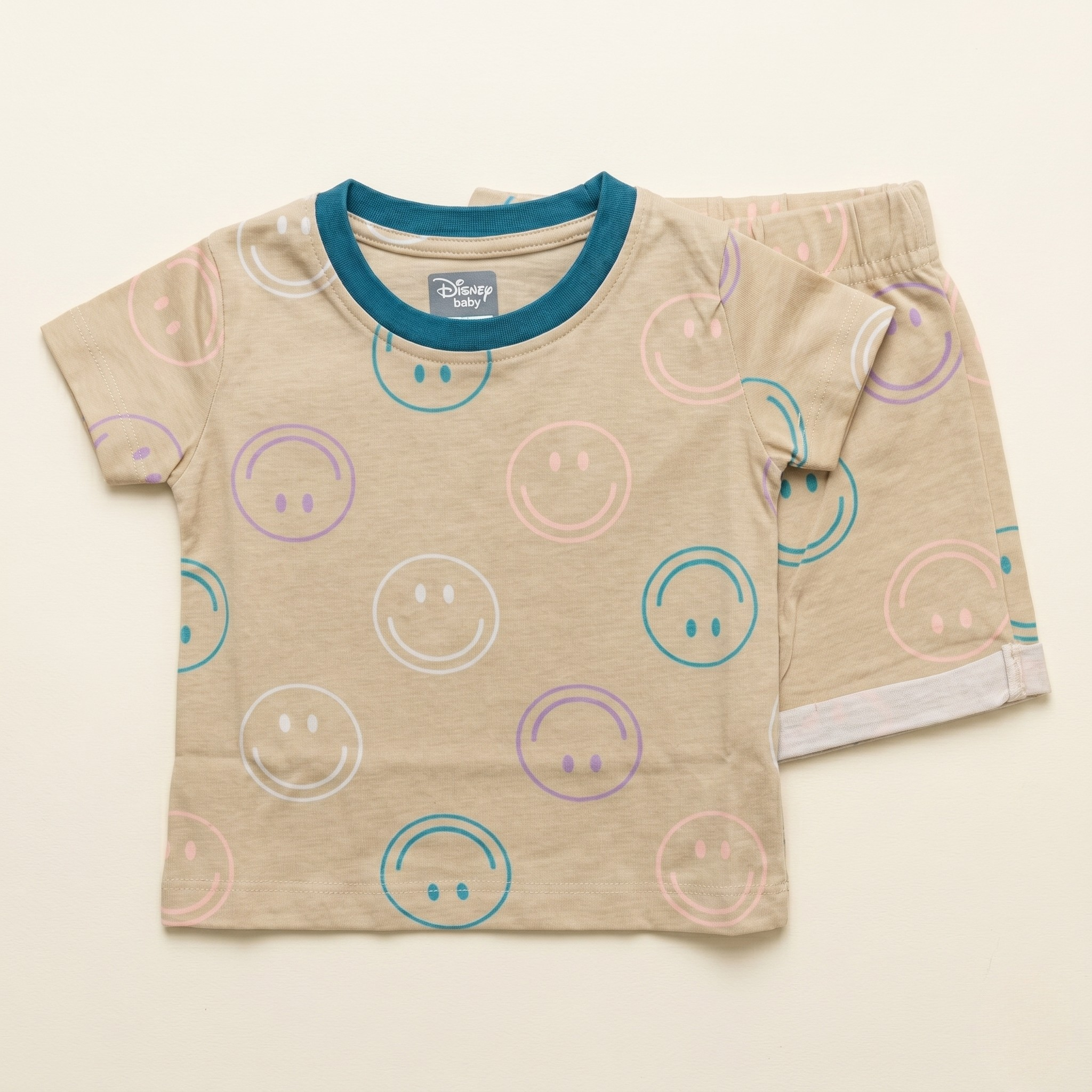 Coloring Smile Baby Bermuda Set