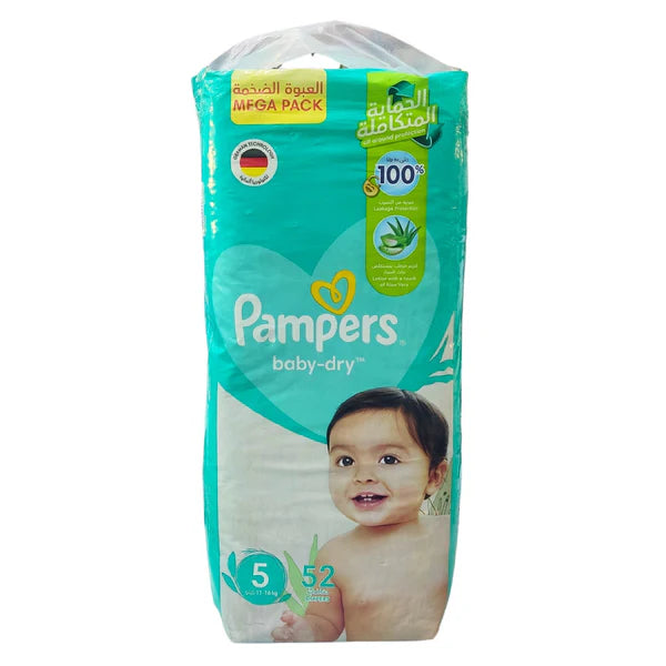 Pampers Daily Comfort Jumbo 5, (52 Diapers)