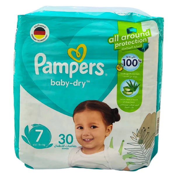 Pampers Daily Comfort Size 7, 30 Diapers
