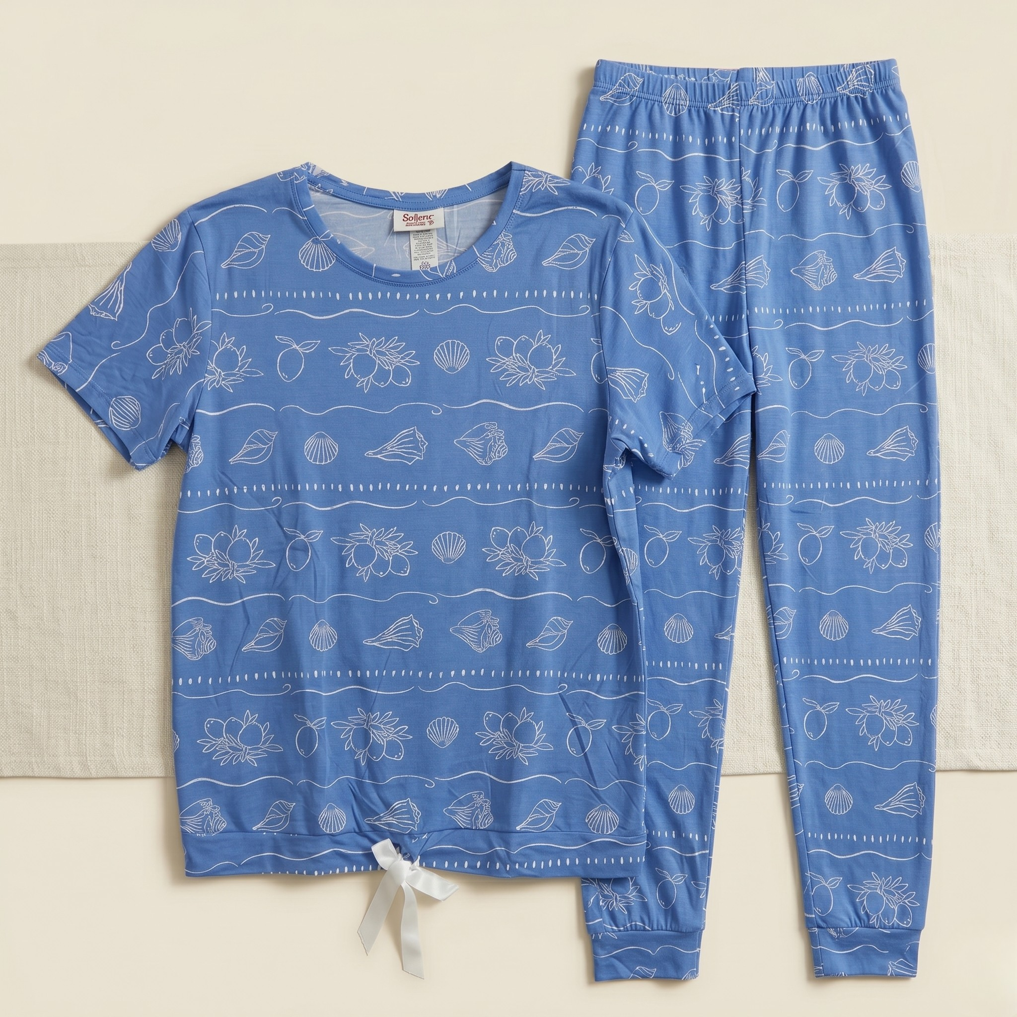 Marine Blue Womens Pajamas