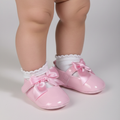 GIRLS BABY SHOES WITH SOCKS 12
