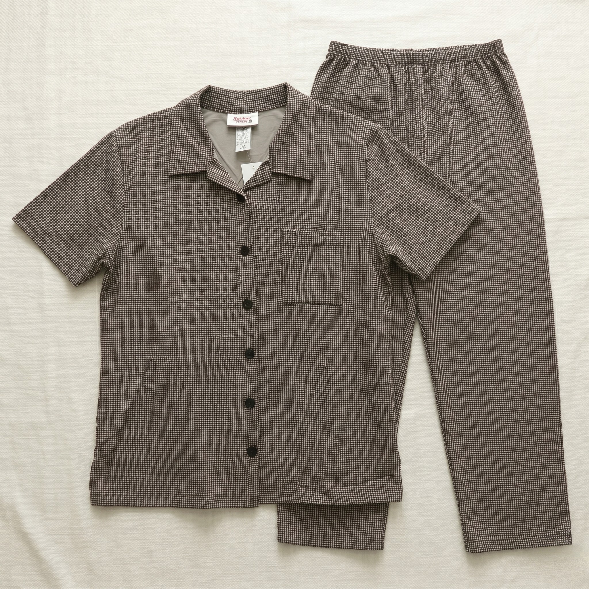 Checks Print Womens Pajamas