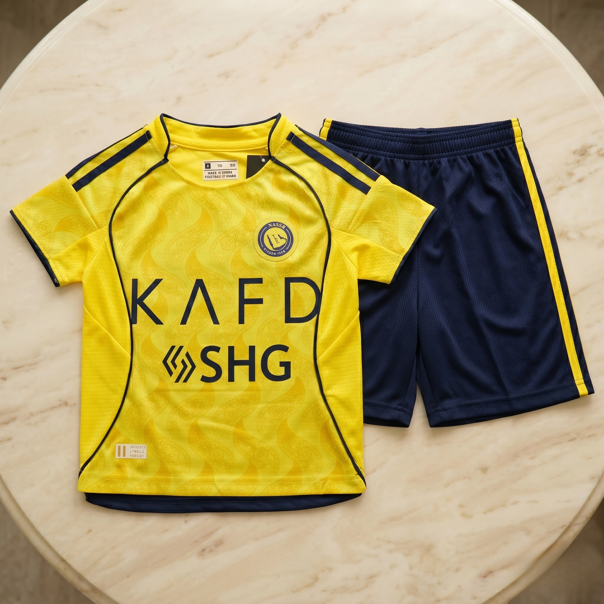 Al Nasr Yellow Kids Bermuda