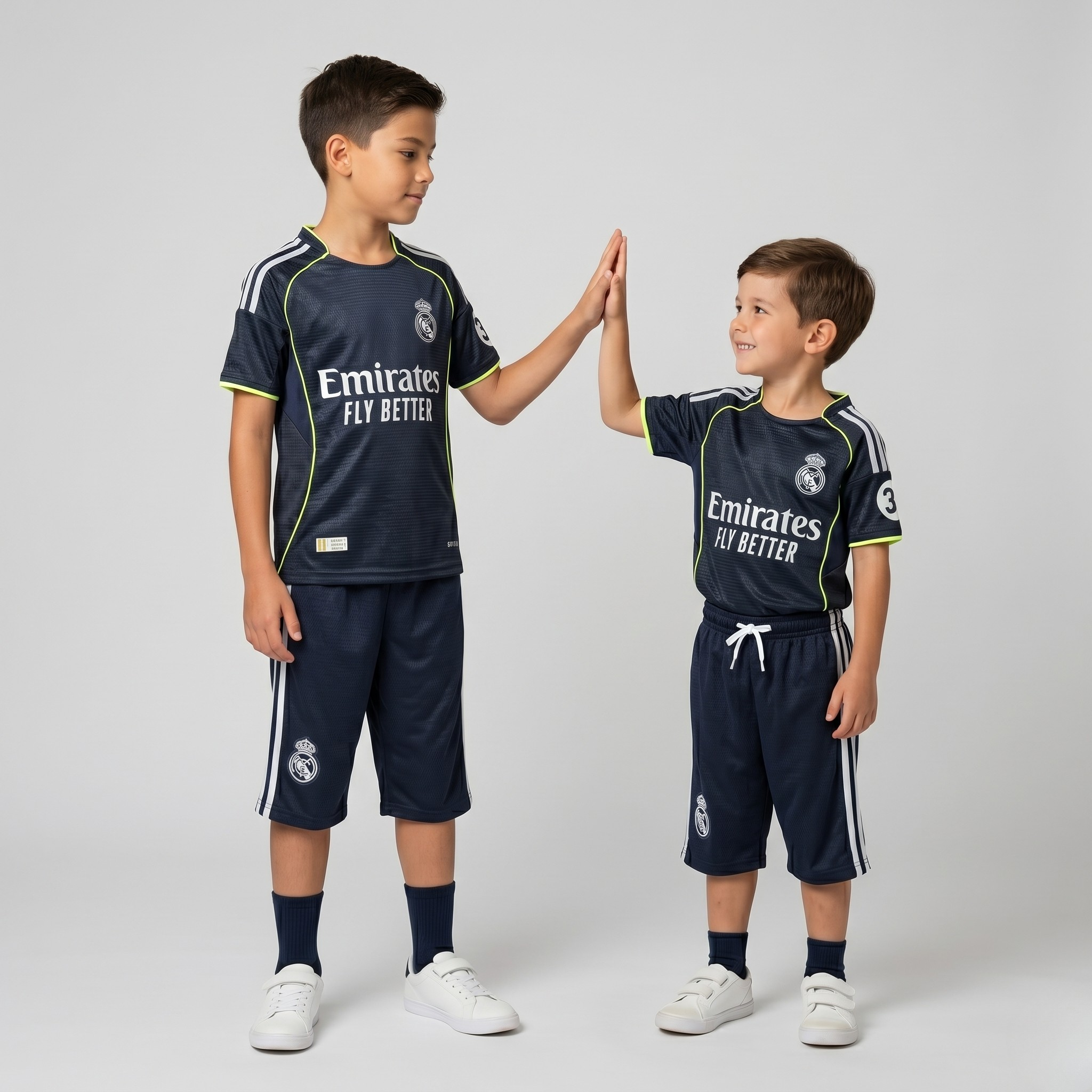 Real Madrid Navy Kids Bermuda