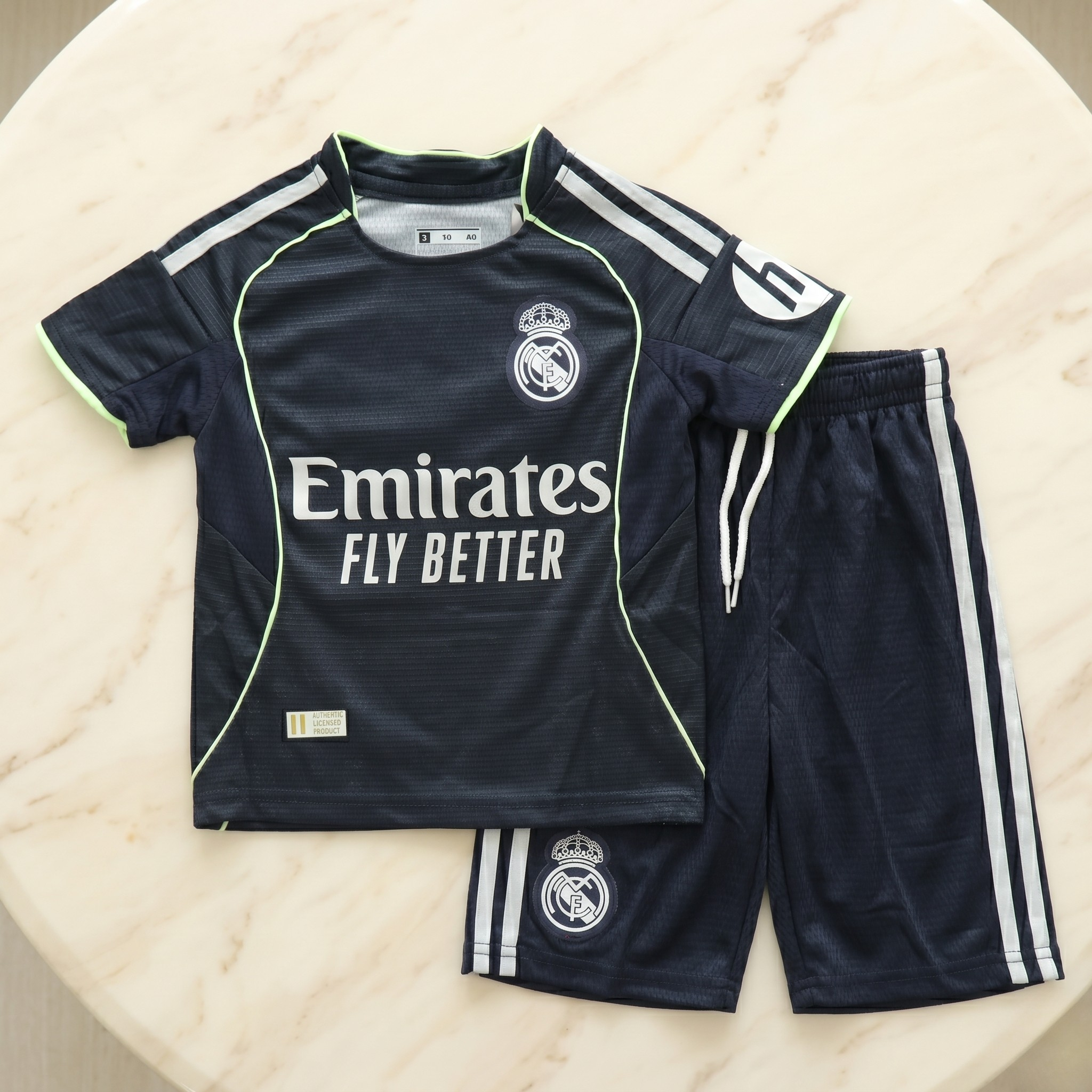 Real Madrid Navy Kids Bermuda