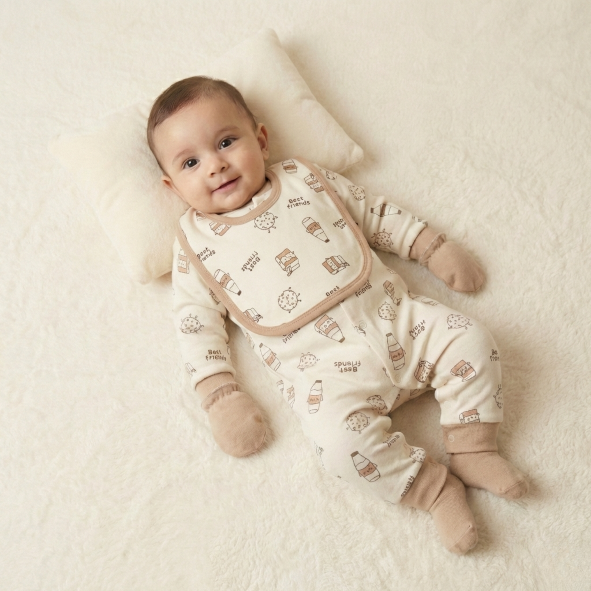 Best Friends Snacks Pajamas 5PCS