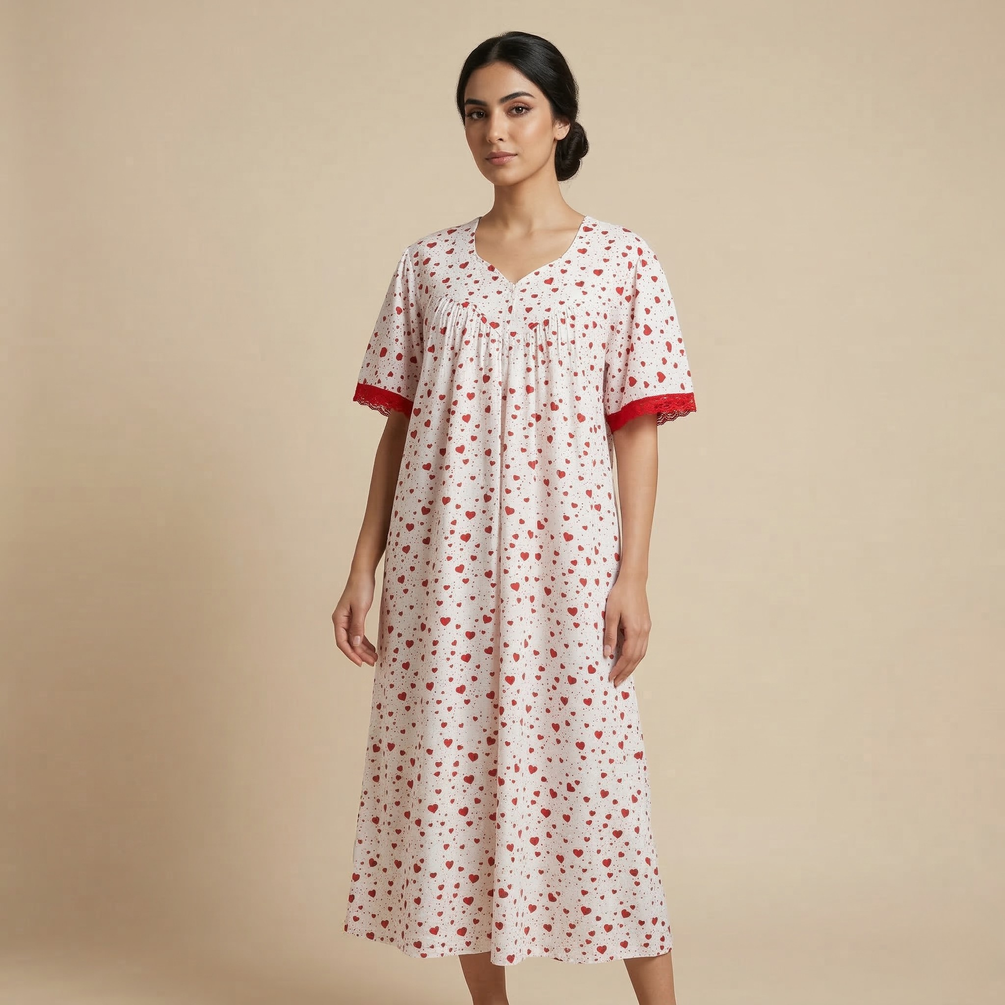 Womens Midi Dress LM-234/J-42