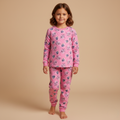 Al Qutbi - Stitch Pink Long-Sleeves Pajamas (Girls)