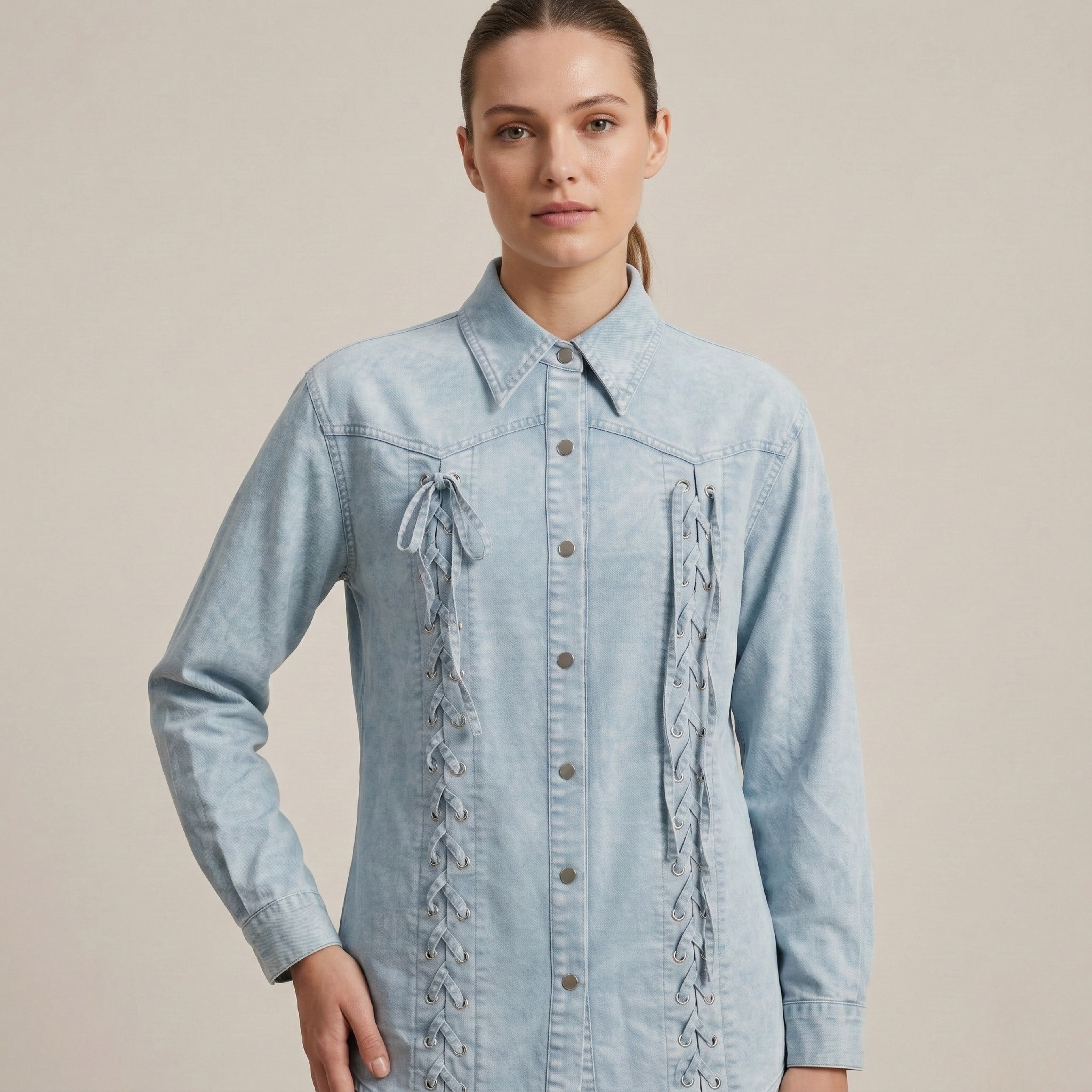 Womens Denim Shirt 4943