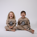 WB Tan Long-Sleeves Pajamas (Unisex)
