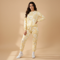 CLASSIC - Sunflower Yellow Long-Sleeves Pajamas Womens