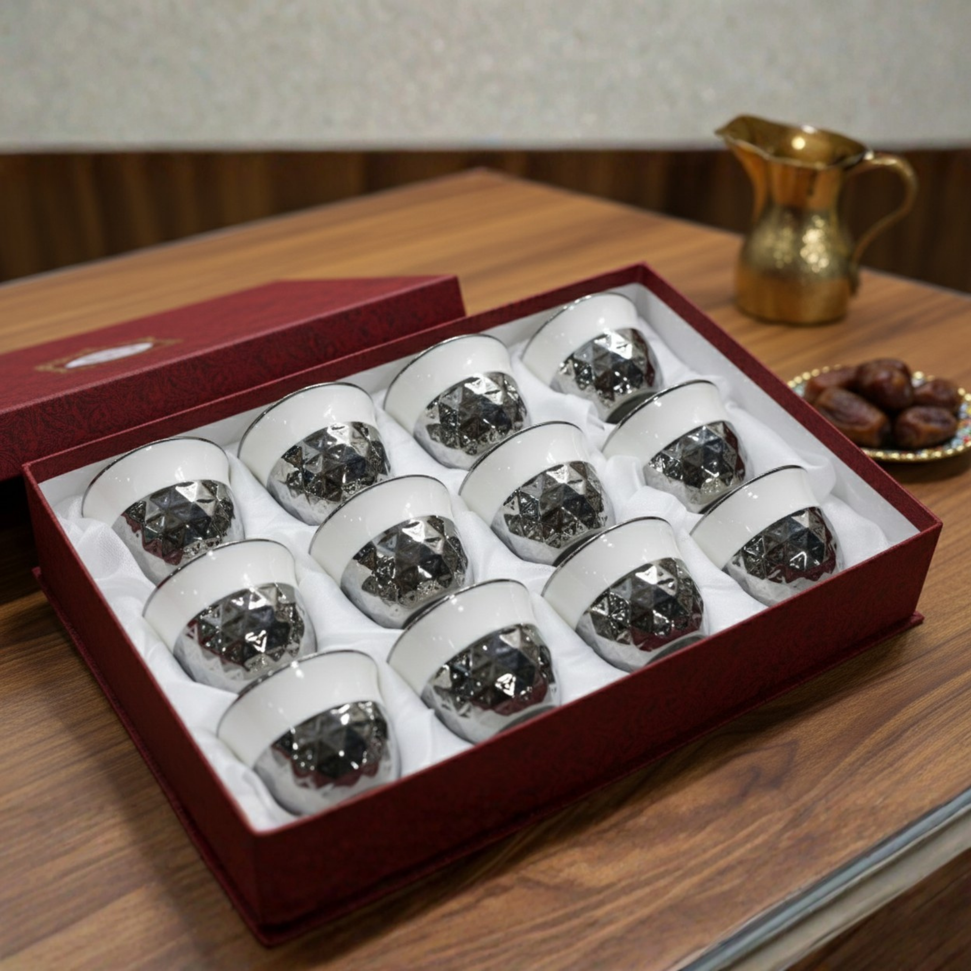 طقم أكواب مكون من 12 قطعة 002