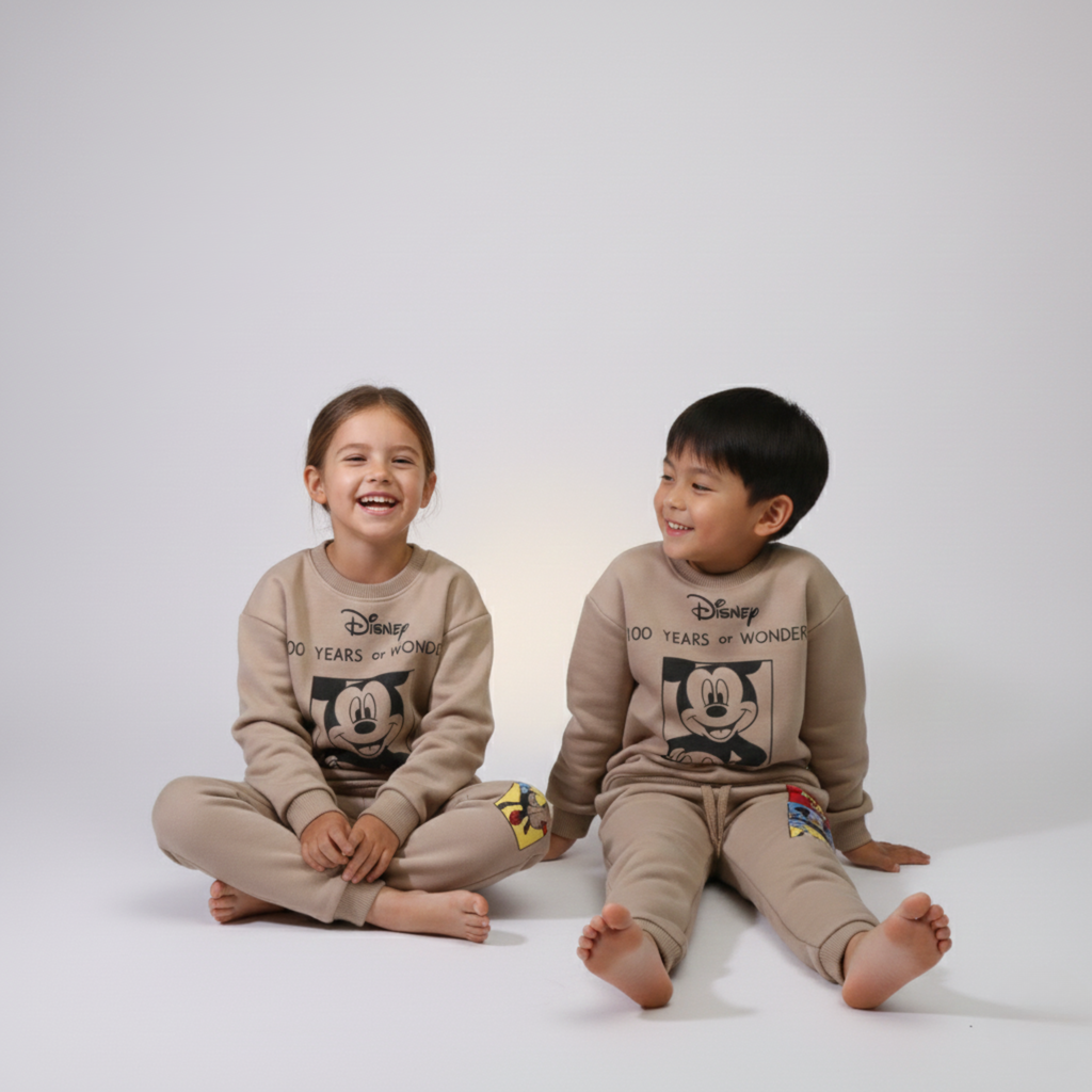 Disney Tan Long-Sleeves Pajamas (Unisex)