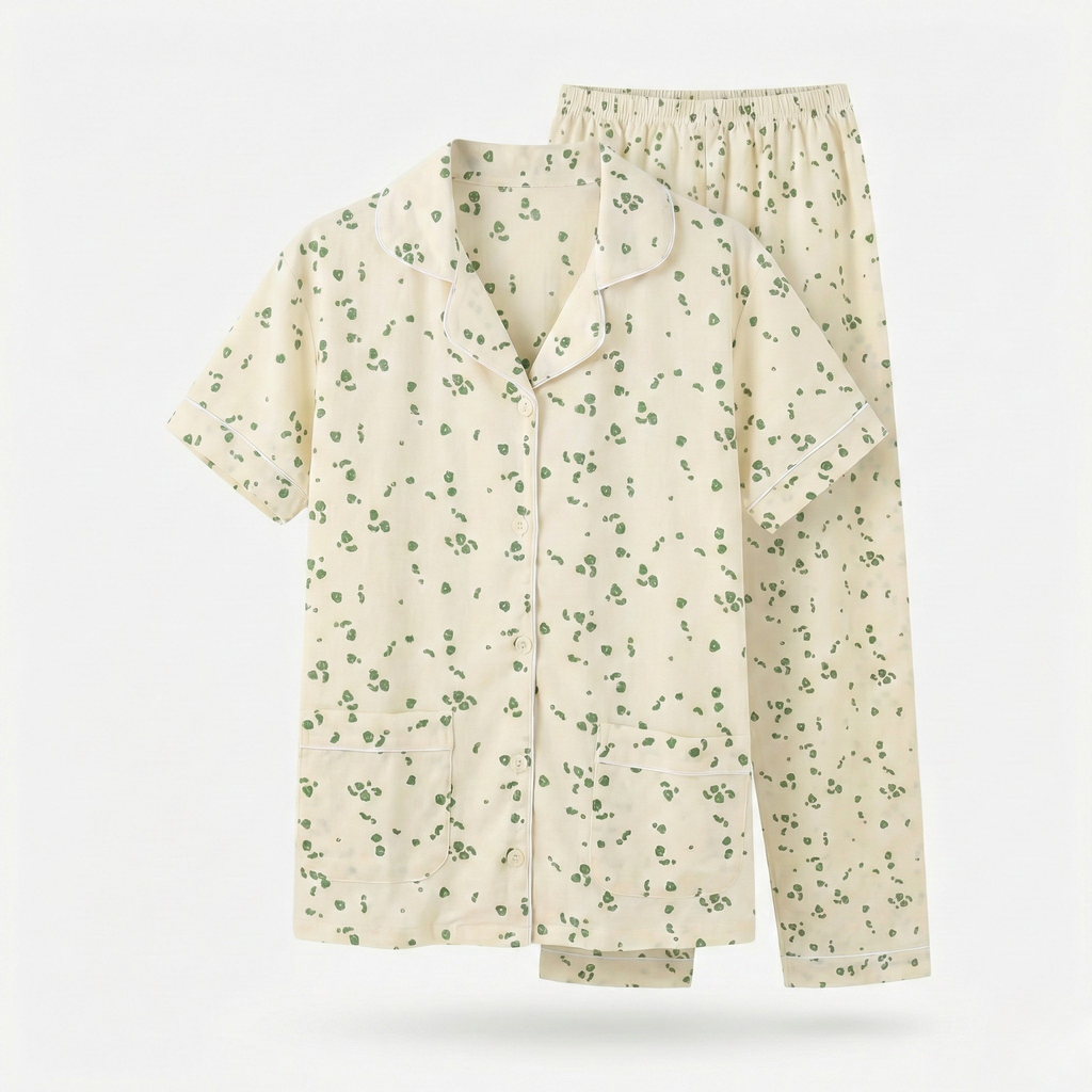 Womens Cotton Pyjama Set Jumbo 707306-M