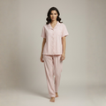 Womens Lycra Cotten Pyjama Set 728710