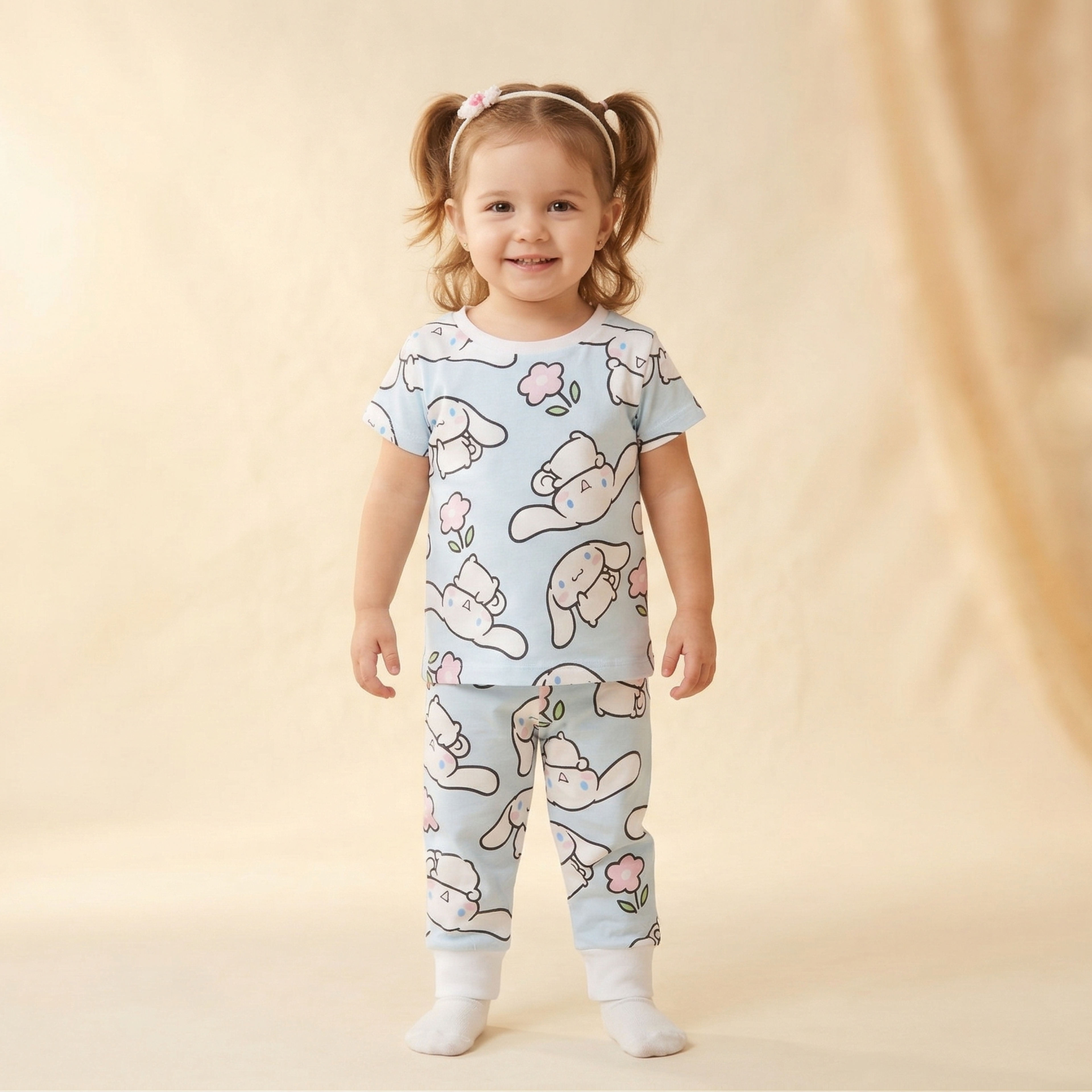 Rose Rabbit Kids H/S Pajamas