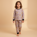 MISBAH - Swan Brown Long-Sleeves Pajamas (Girls)