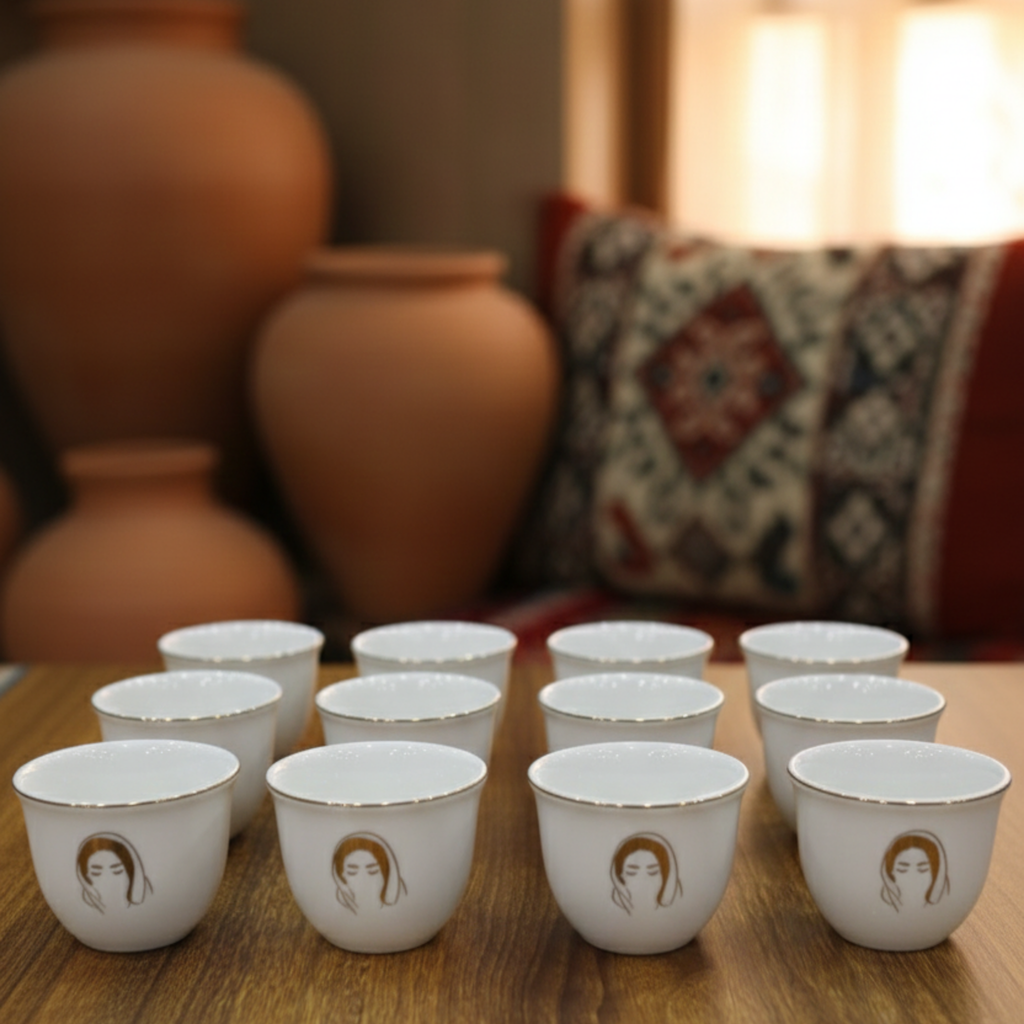 طقم أكواب مكون من 12 قطعة 003