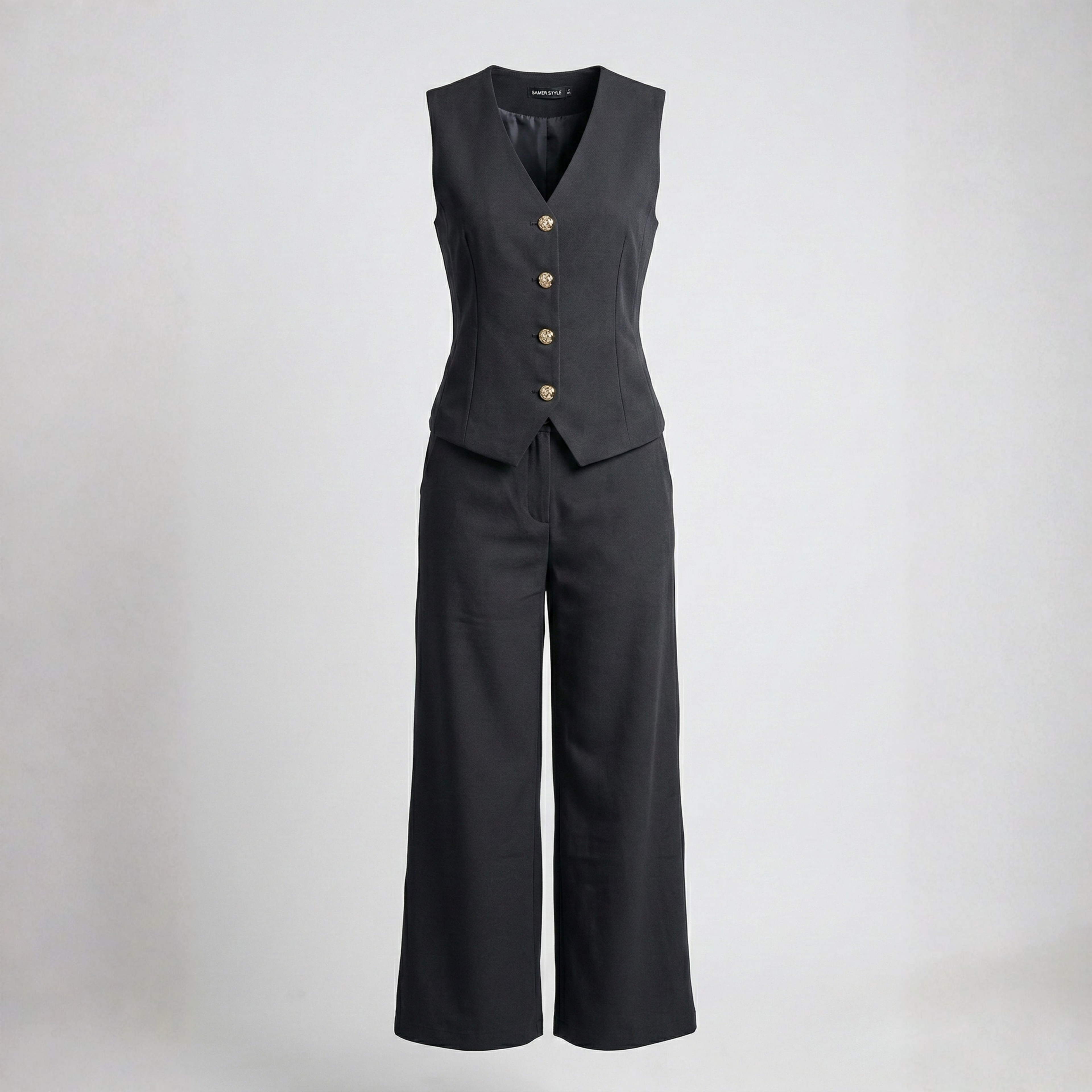Womens Vest & Pant Set 6215