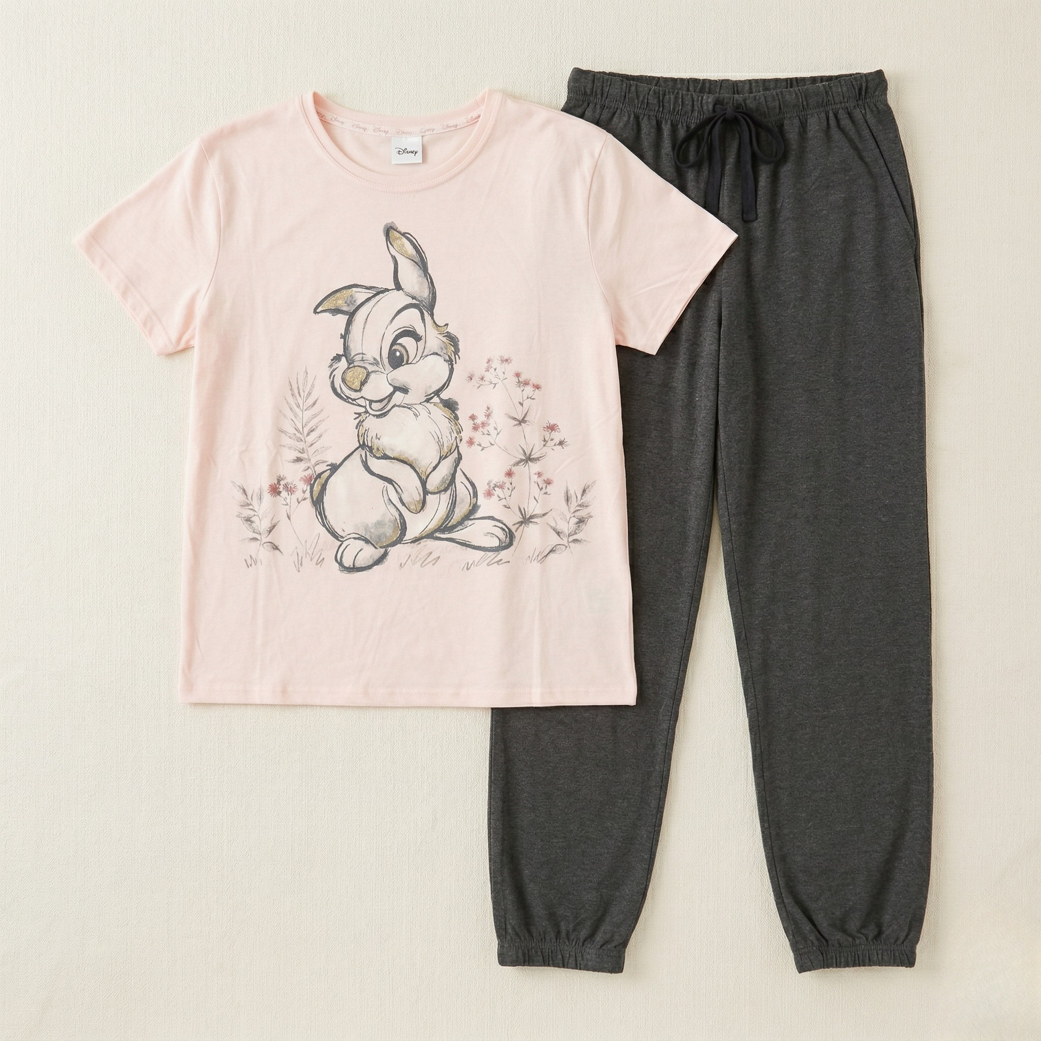 Bunny Drawing Womens Pajamas
