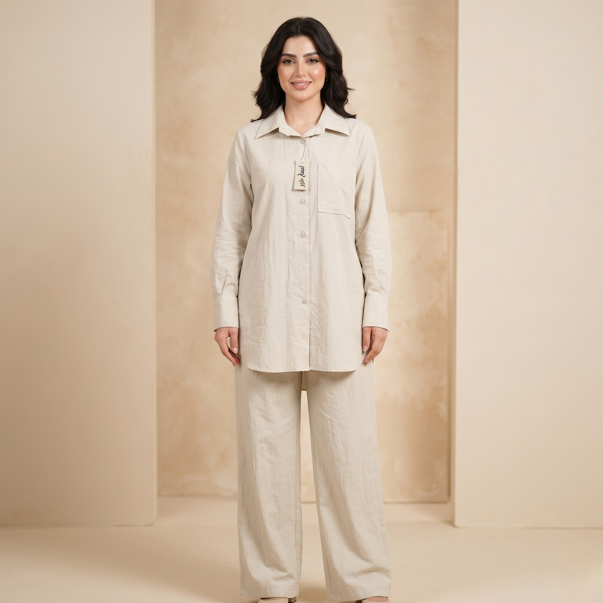 طقم نسائي قطعتين 6065