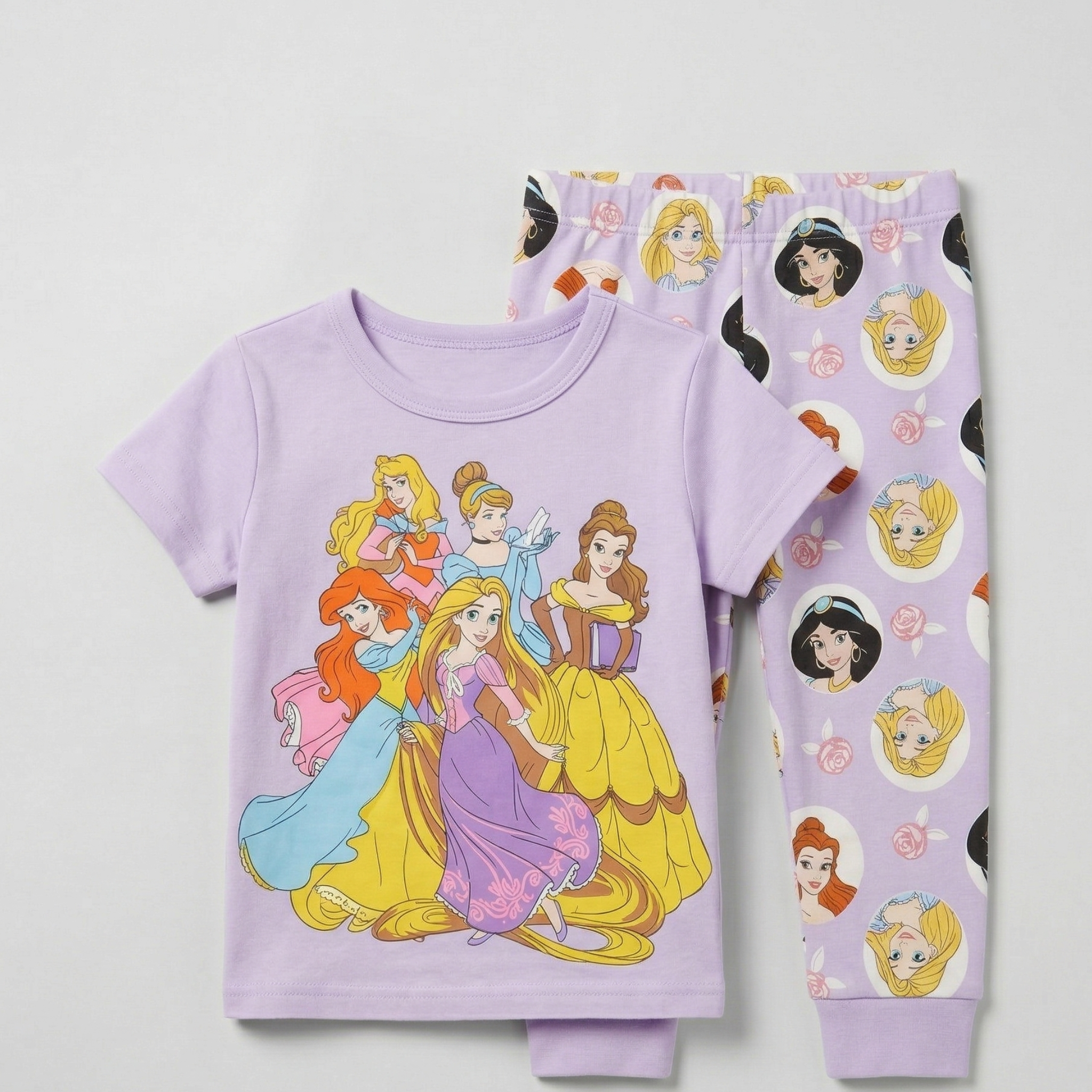 Princess Purple Kids H\S Pajamas