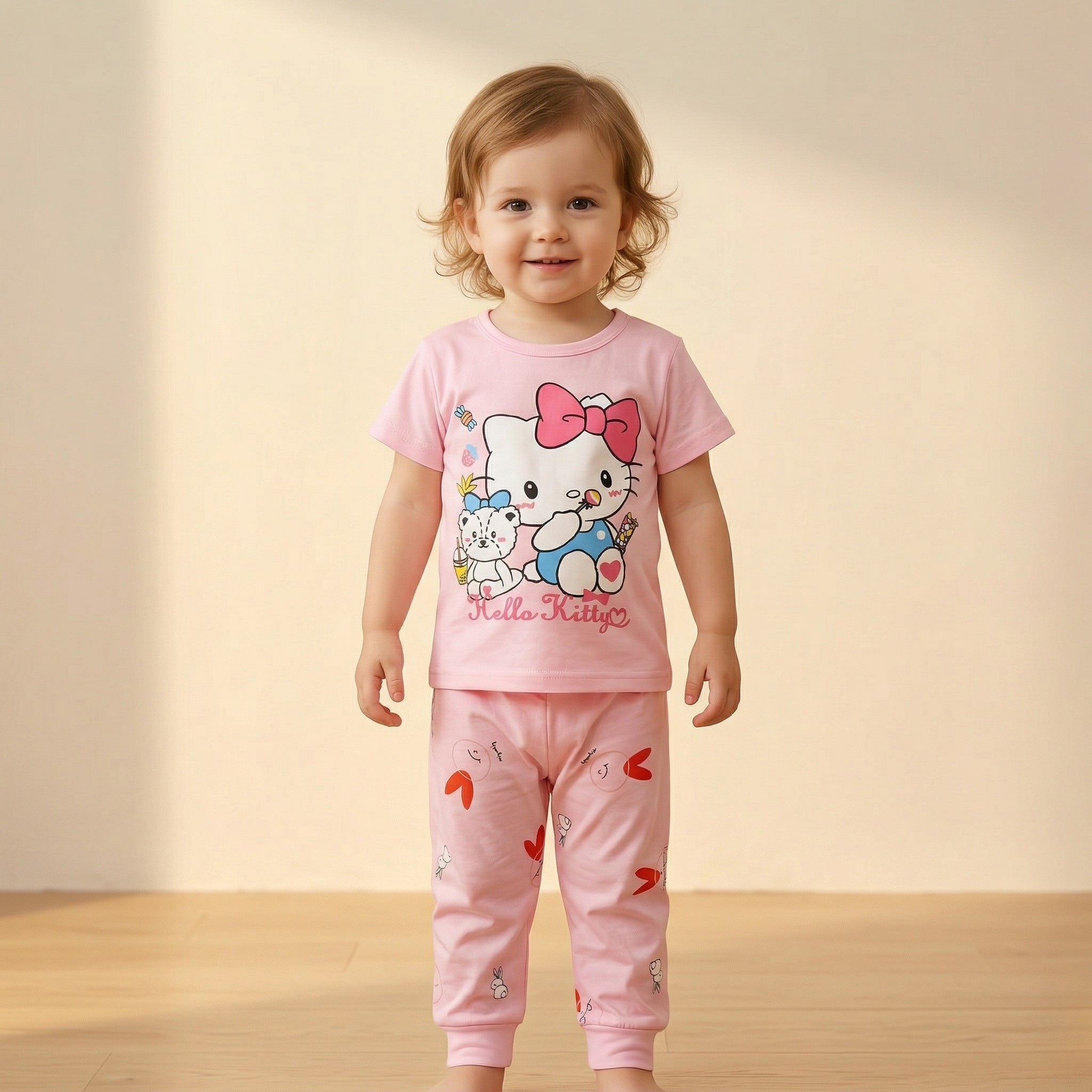 Kitty Candy Kids H\S Pajamas