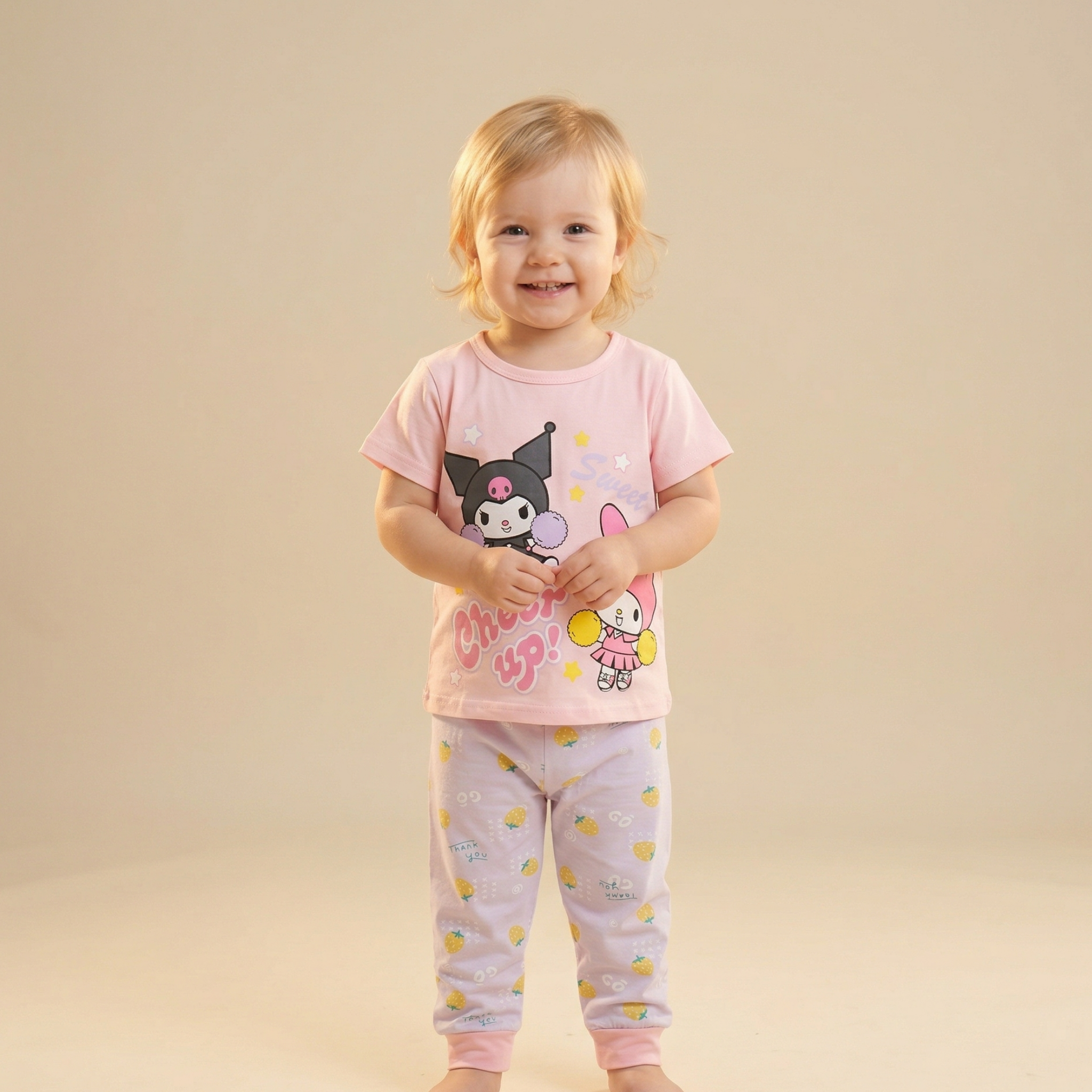Kuromi Sweet Kids H\S Pajamas
