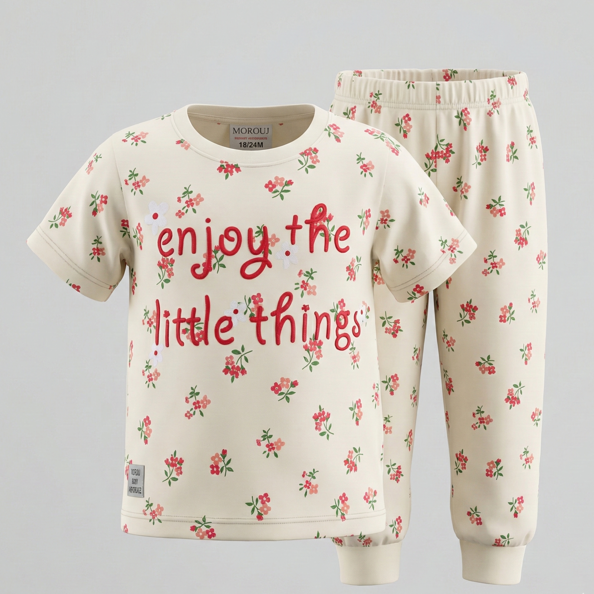 255-24 Baby S\S Pajamas