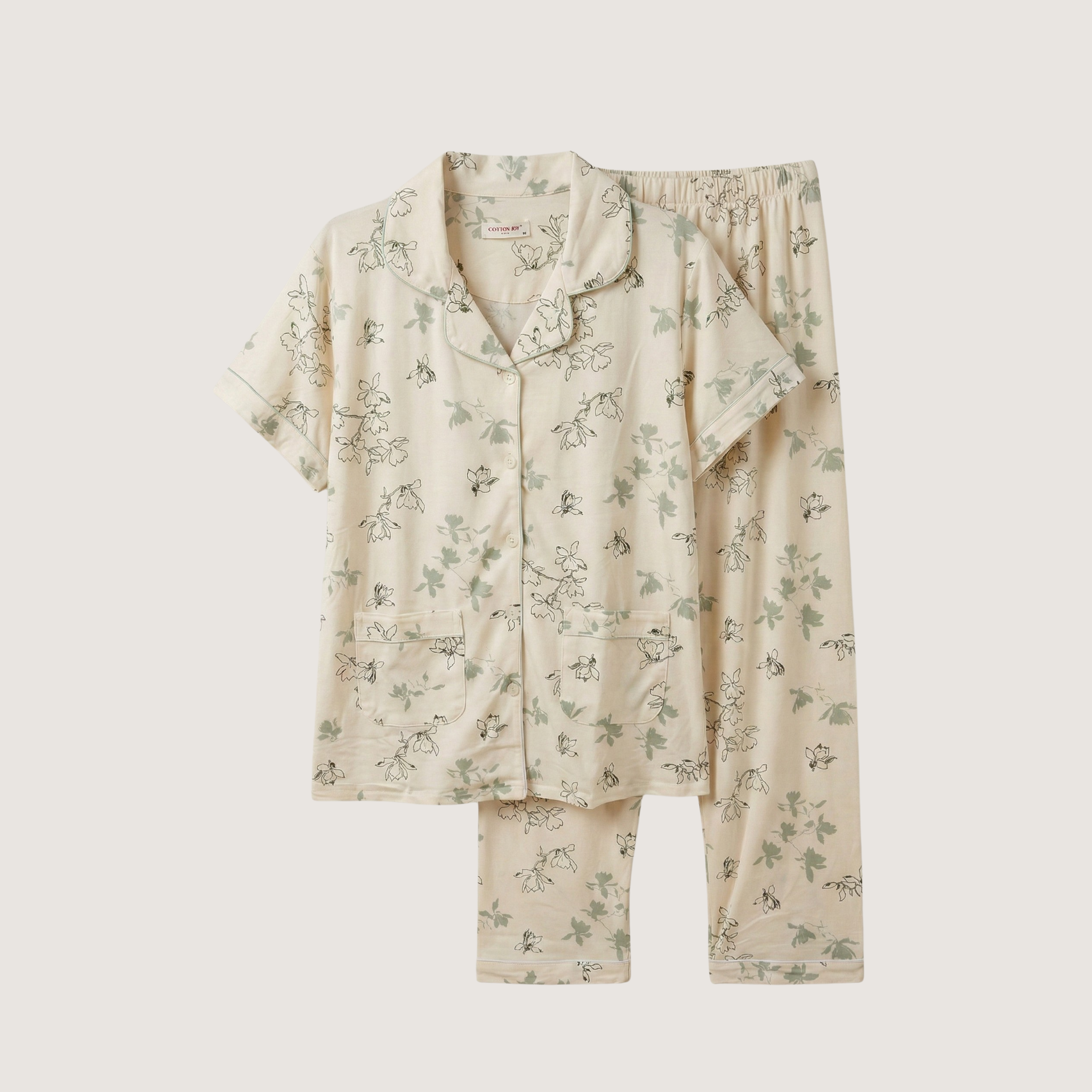 Womens Cotton Pyjama Set 707315