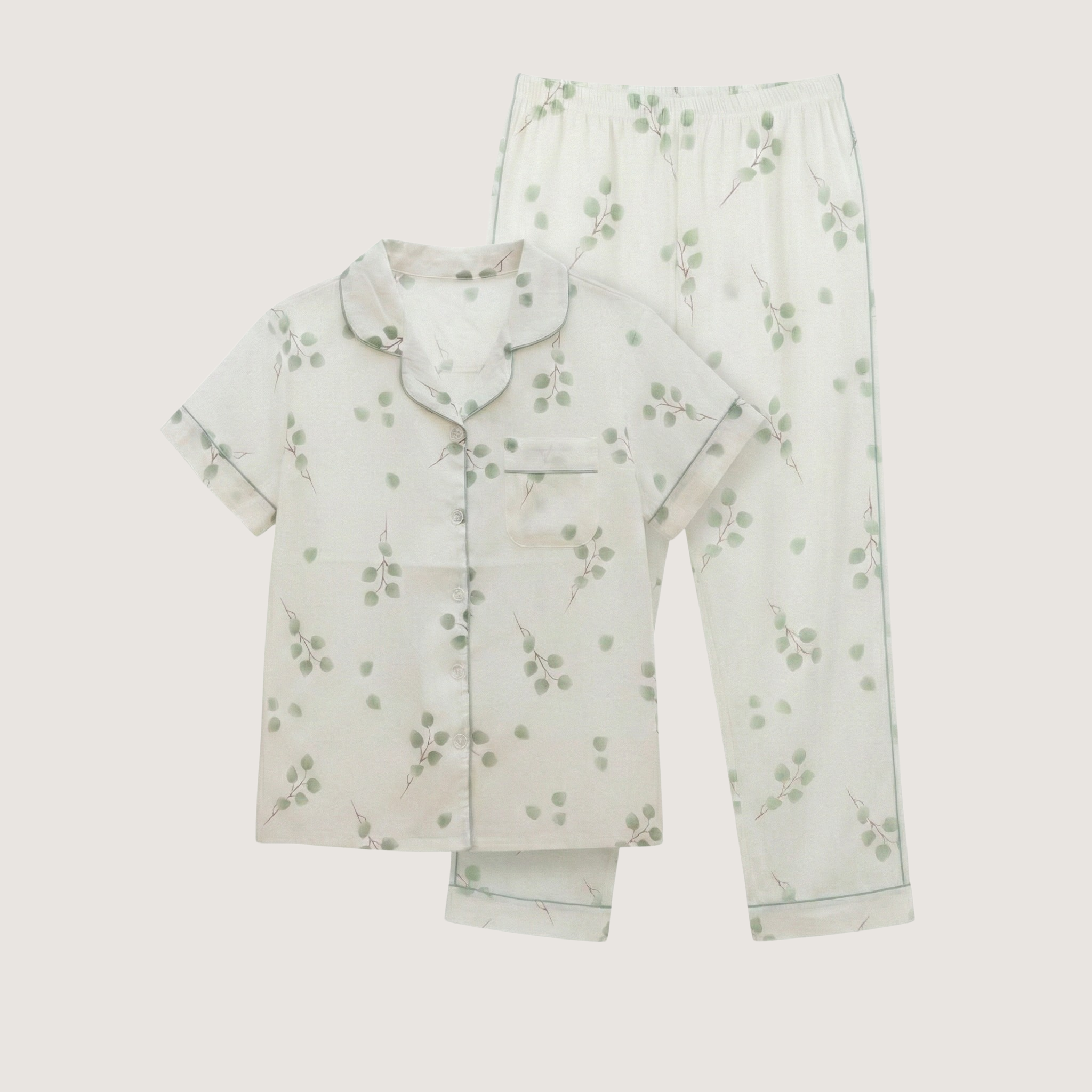 Womens Cotton Pyjama Set 707335