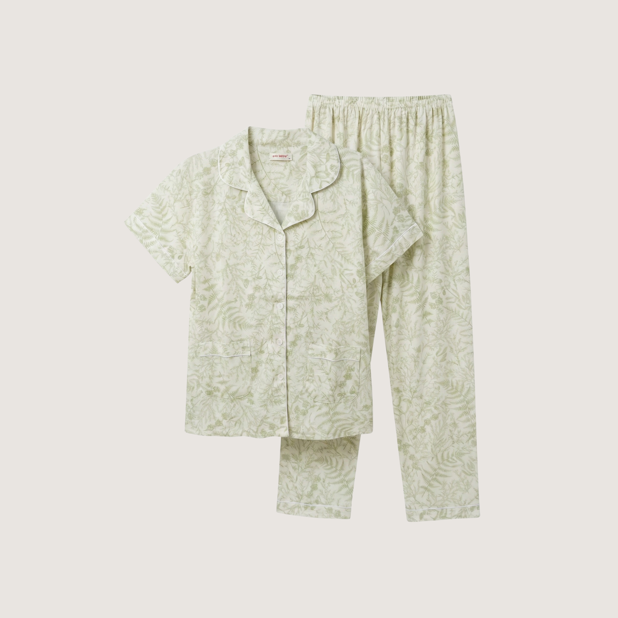 Womens Cotton Pyjama Set 707203