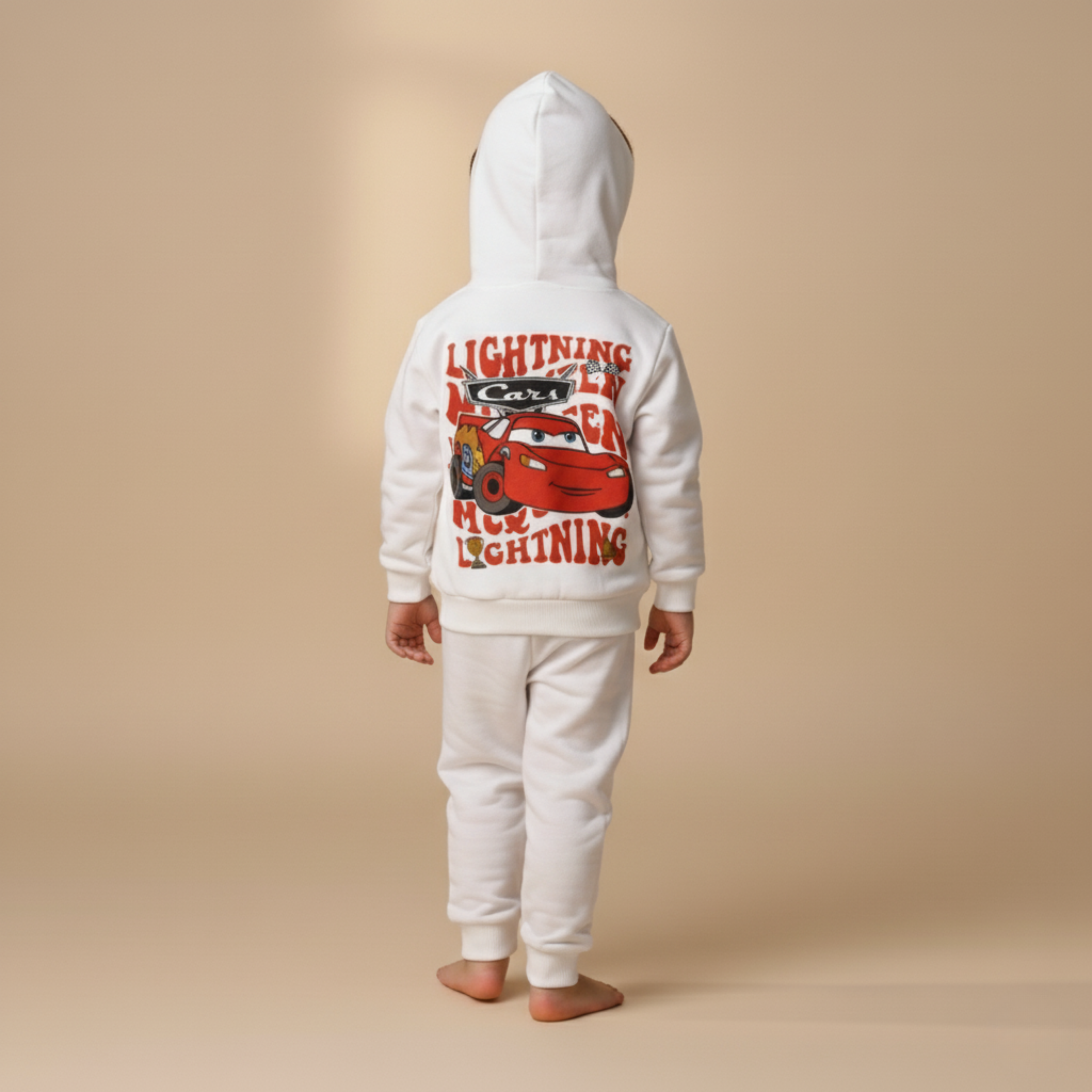 بيجامة كات ماري الوردية بأكمام طويلة (بنات)