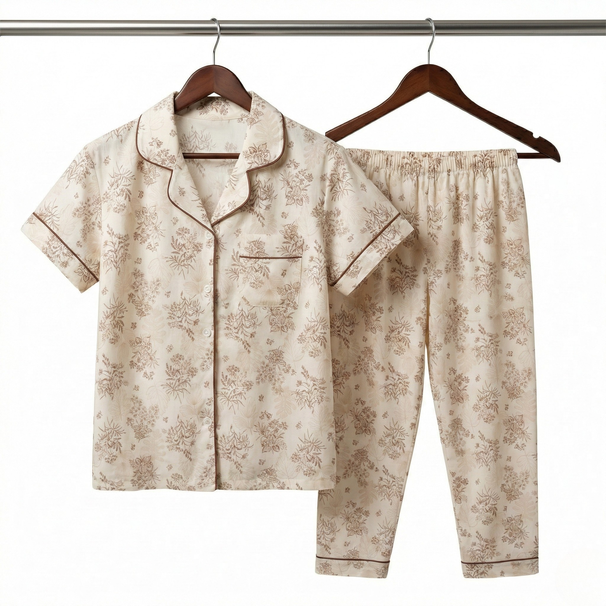 Womens Cotton Pyjama Set 707332