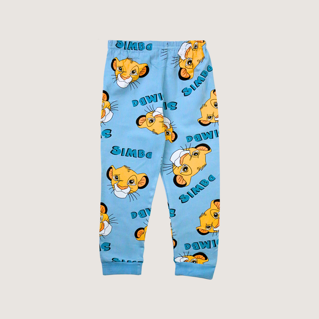 بيجامة سيمبا زرقاء بأكمام طويلة (للأولاد)