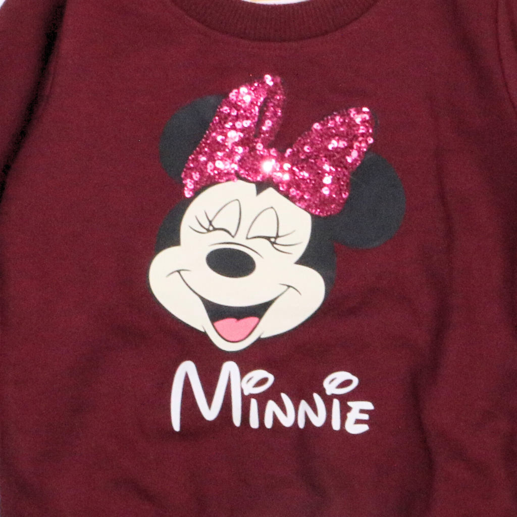 بيجامة كات ماري الوردية بأكمام طويلة (بنات)