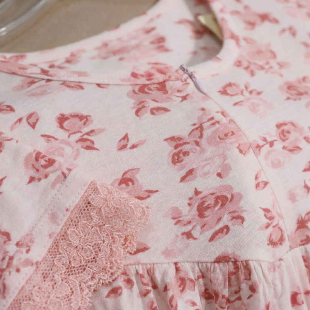 Womens Cotton Long Midi Dress LM-213/J-18