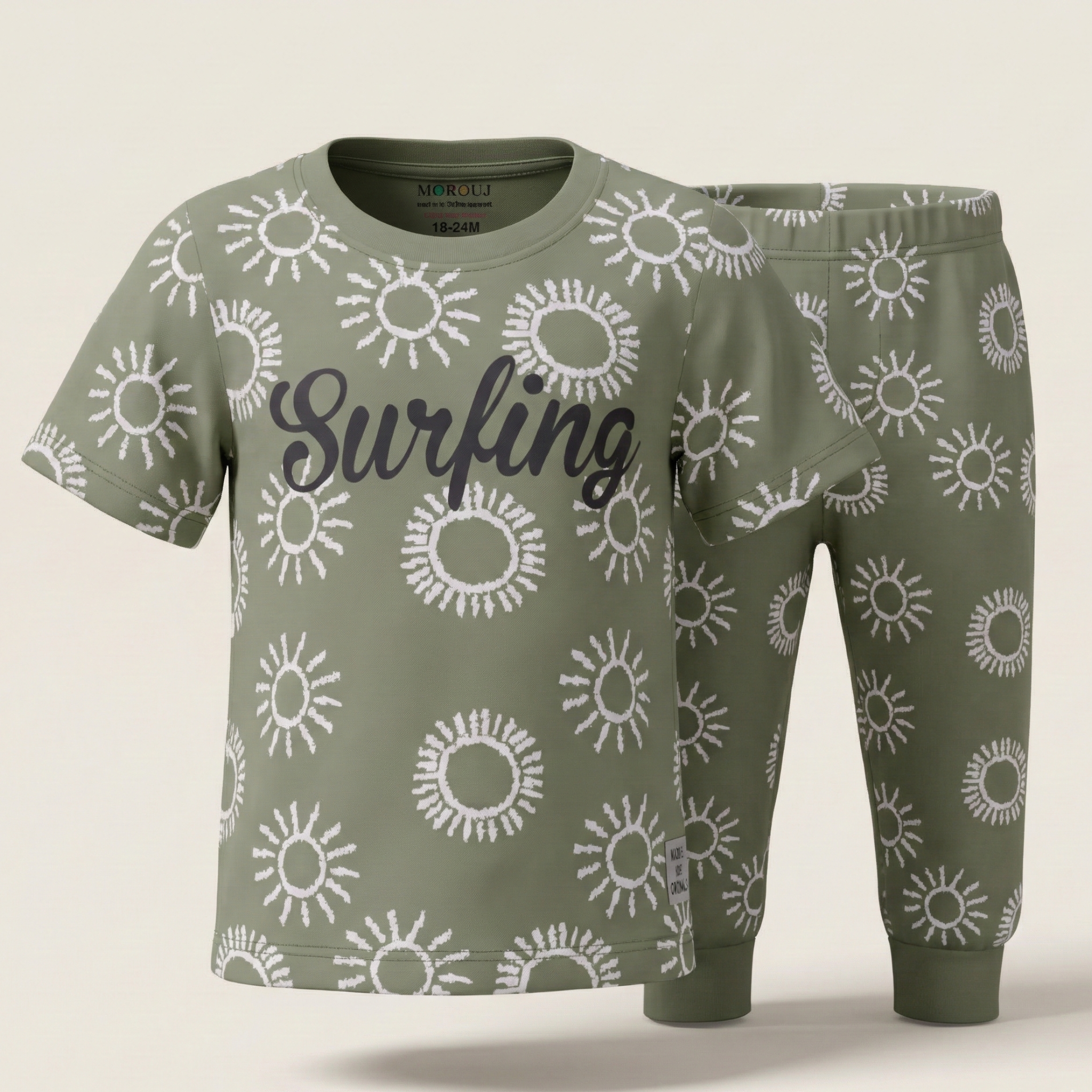 255-15 Baby S\S Pajamas